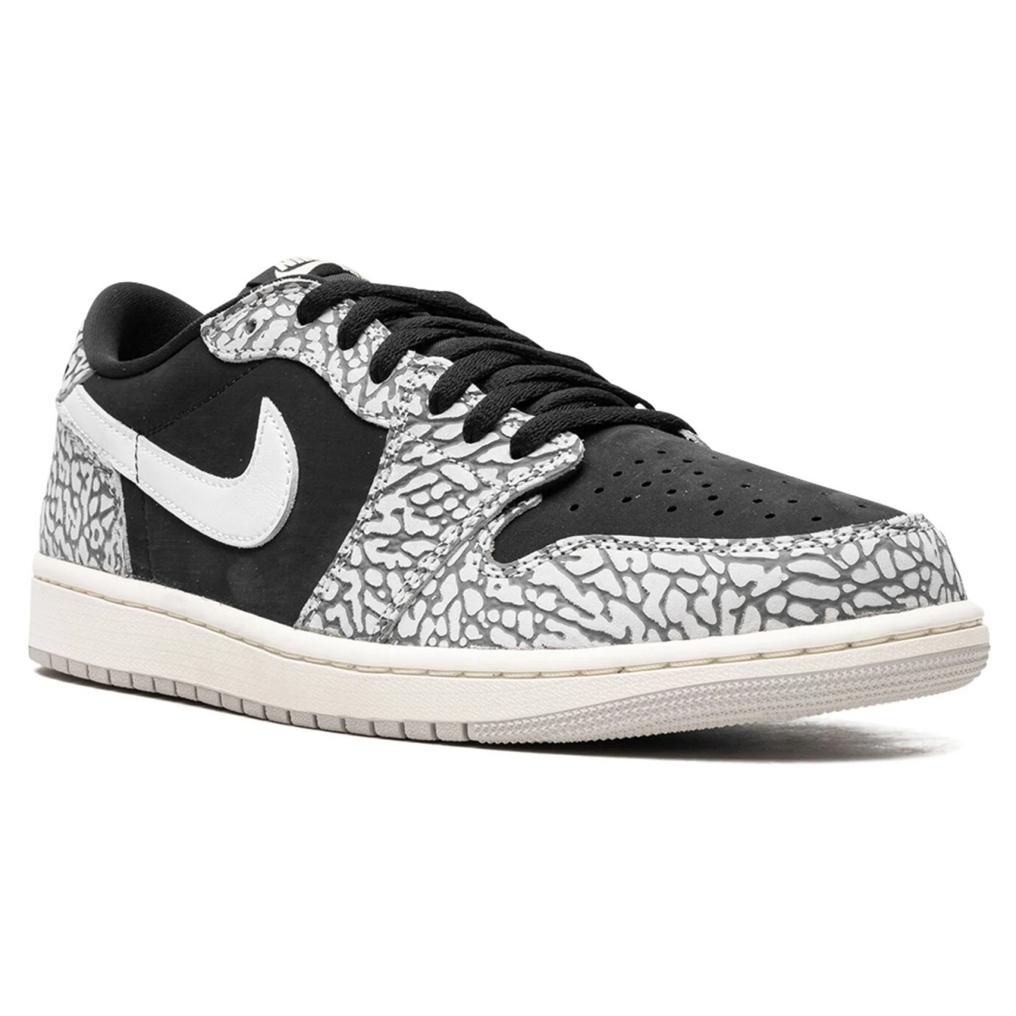 Кроссовки Nike Air Jordan 1 Retro Low OG "Black Cement" | Farsel