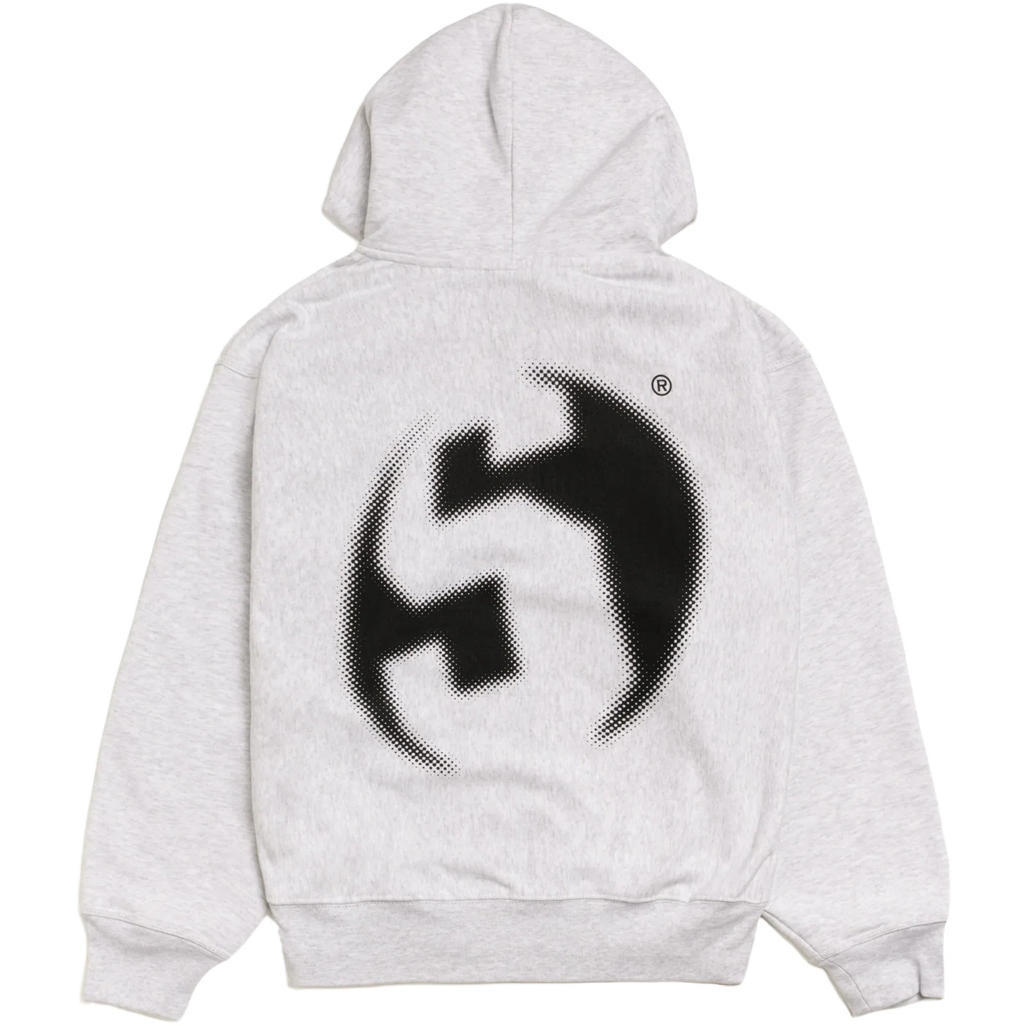 Худи Stussy Lens Zip Hoodie "Ash Heather" | Farsel