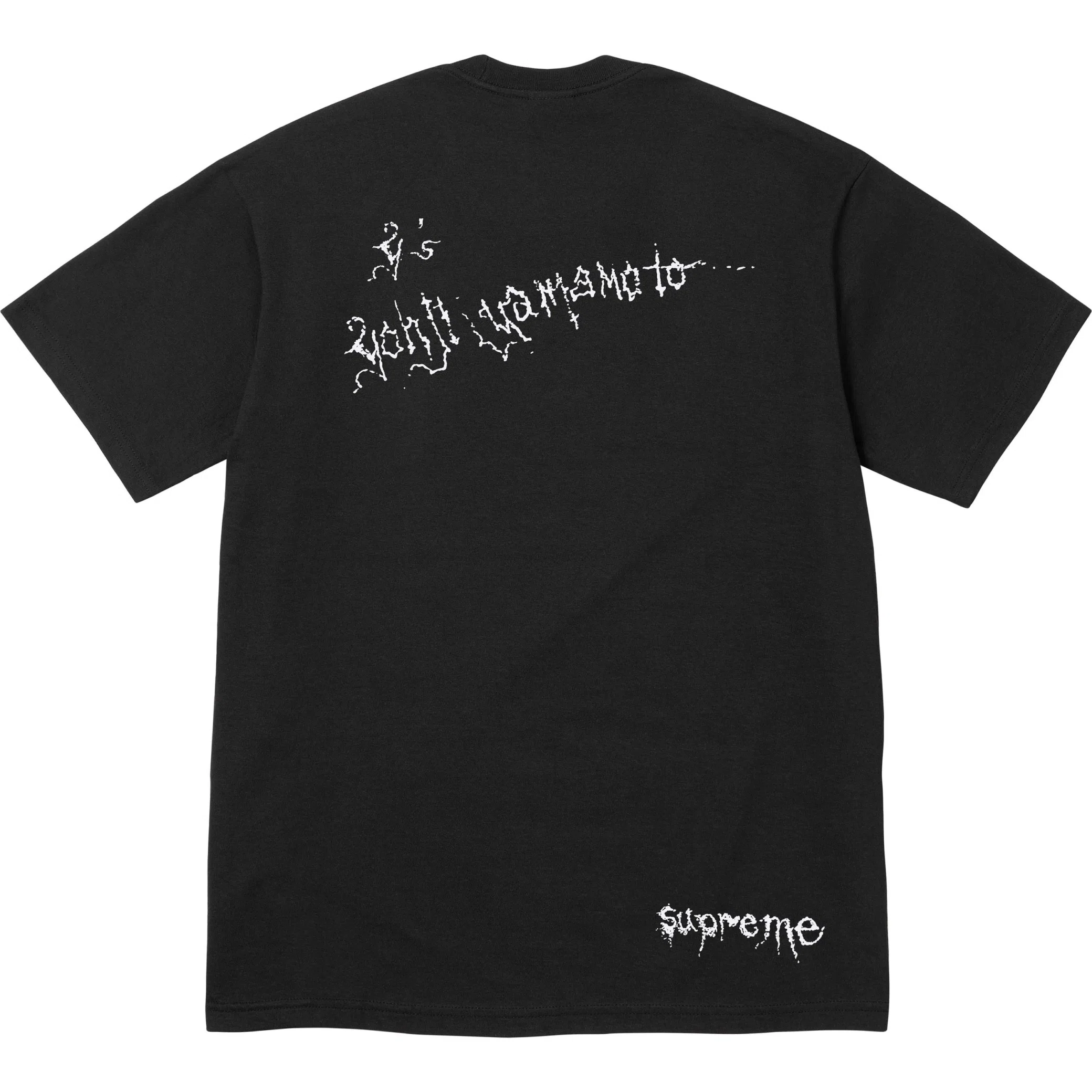 Футболки Supreme FW25 Y’s by Yohji Yamamoto Thinker Tee "Black" | Farsel
