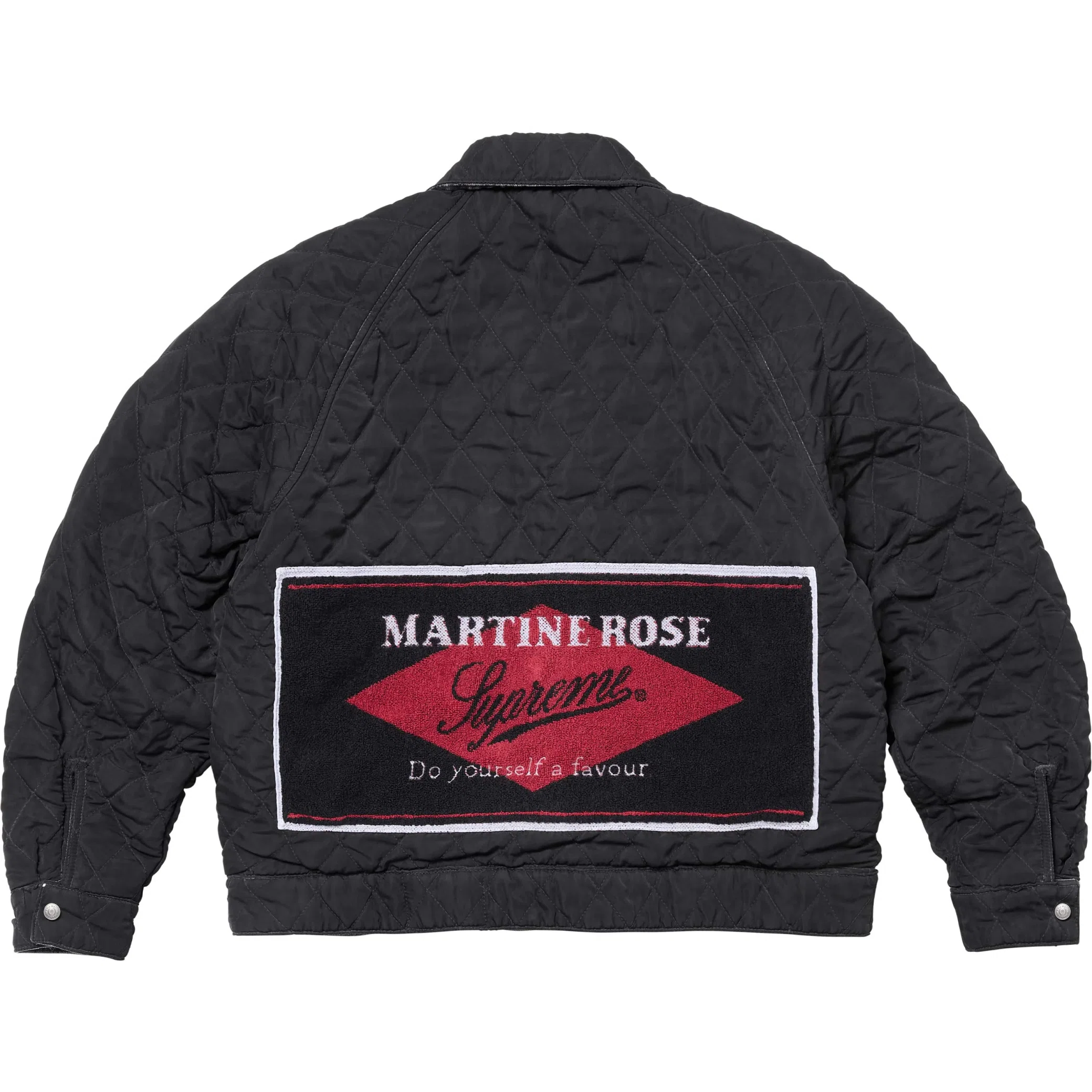  Supreme FW24 Martine Rose Reversible Trucker Jacket "Washed Black" | Farsel