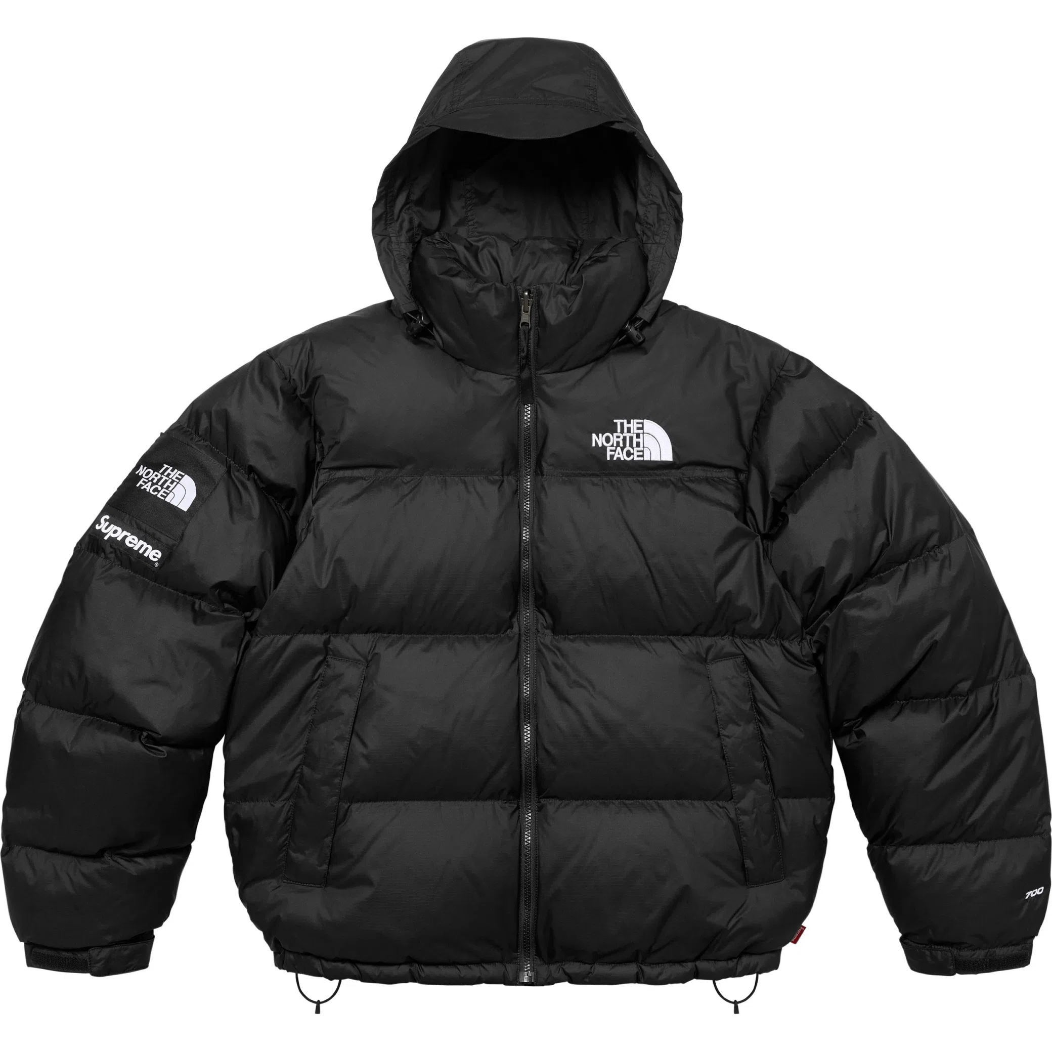Пуховики Supreme FW24 The North Face Nuptse Jacket "Black" | Farsel