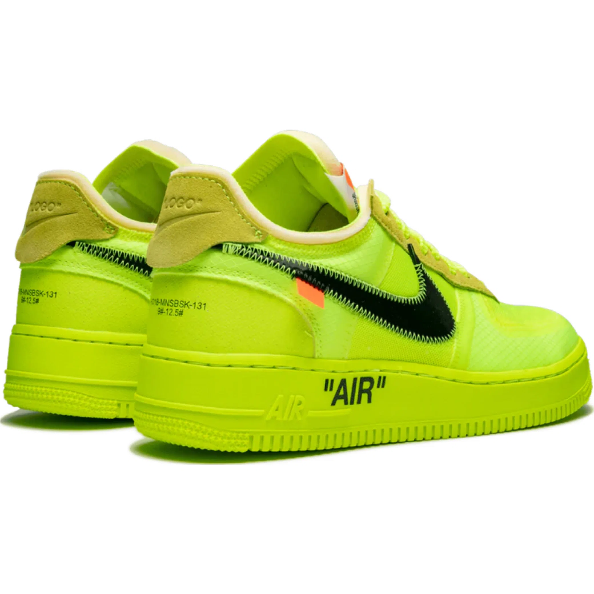 Кроссовки Nike Air Force 1 Low "Off-White - Volt" | Farsel