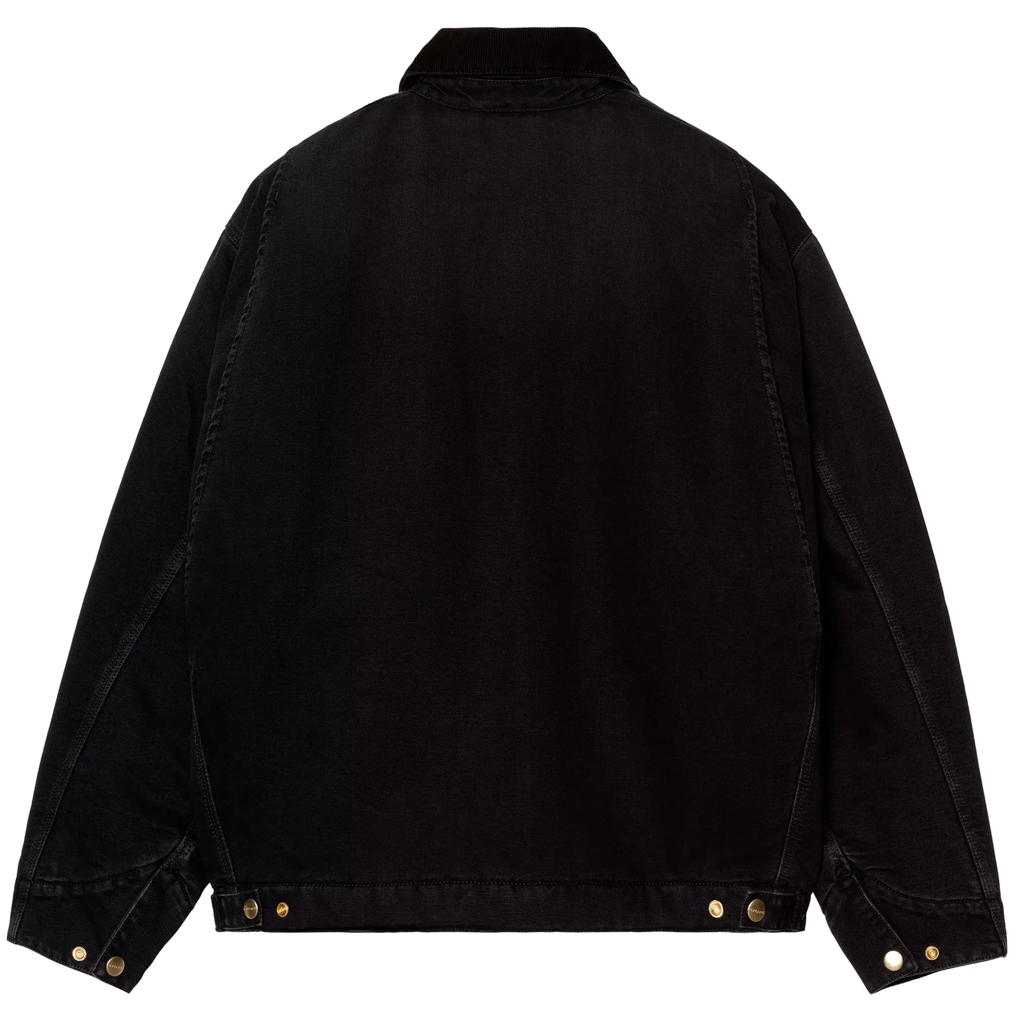 Куртки Carhartt OG Detroit Jacket "Black / Black Stone Canvas" | Farsel