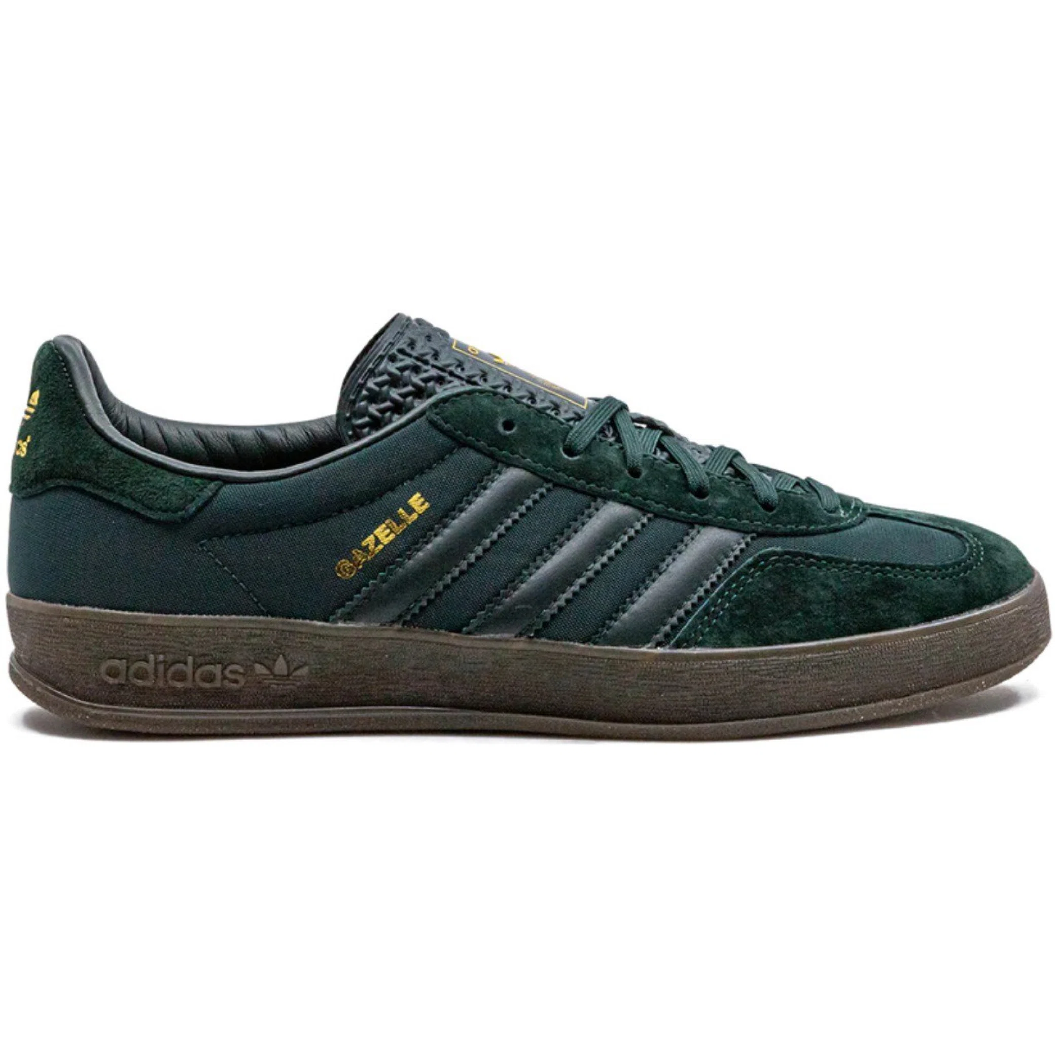 Кроссовки Adidas Gazelle Indoor "Shadow Green Gum" | Farsel