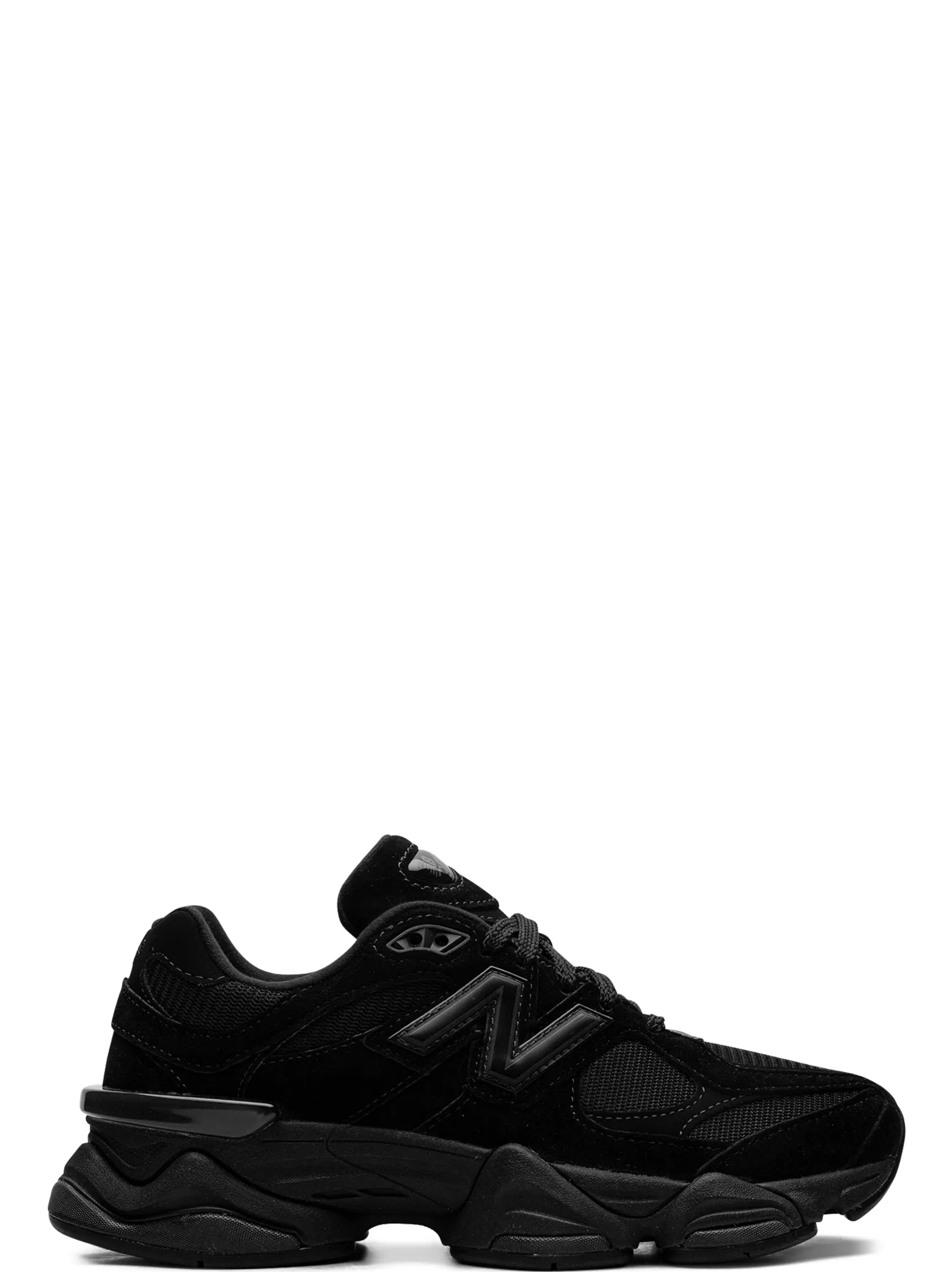 Кроссовки New Balance 9060 "Triple Black Suede" | Farsel