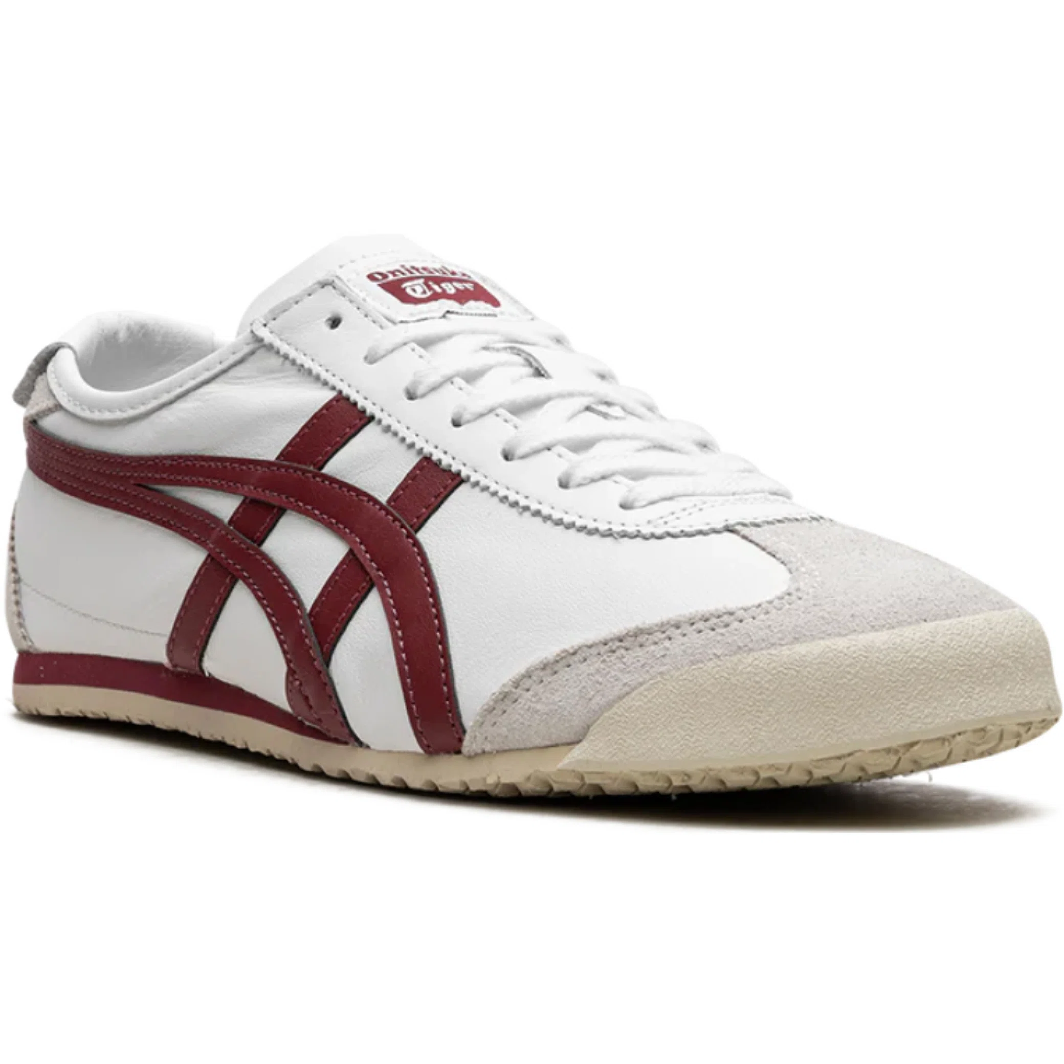 Кроссовки Asics Onitsuka Tiger Mexico 66 "White Burgundy" | Farsel