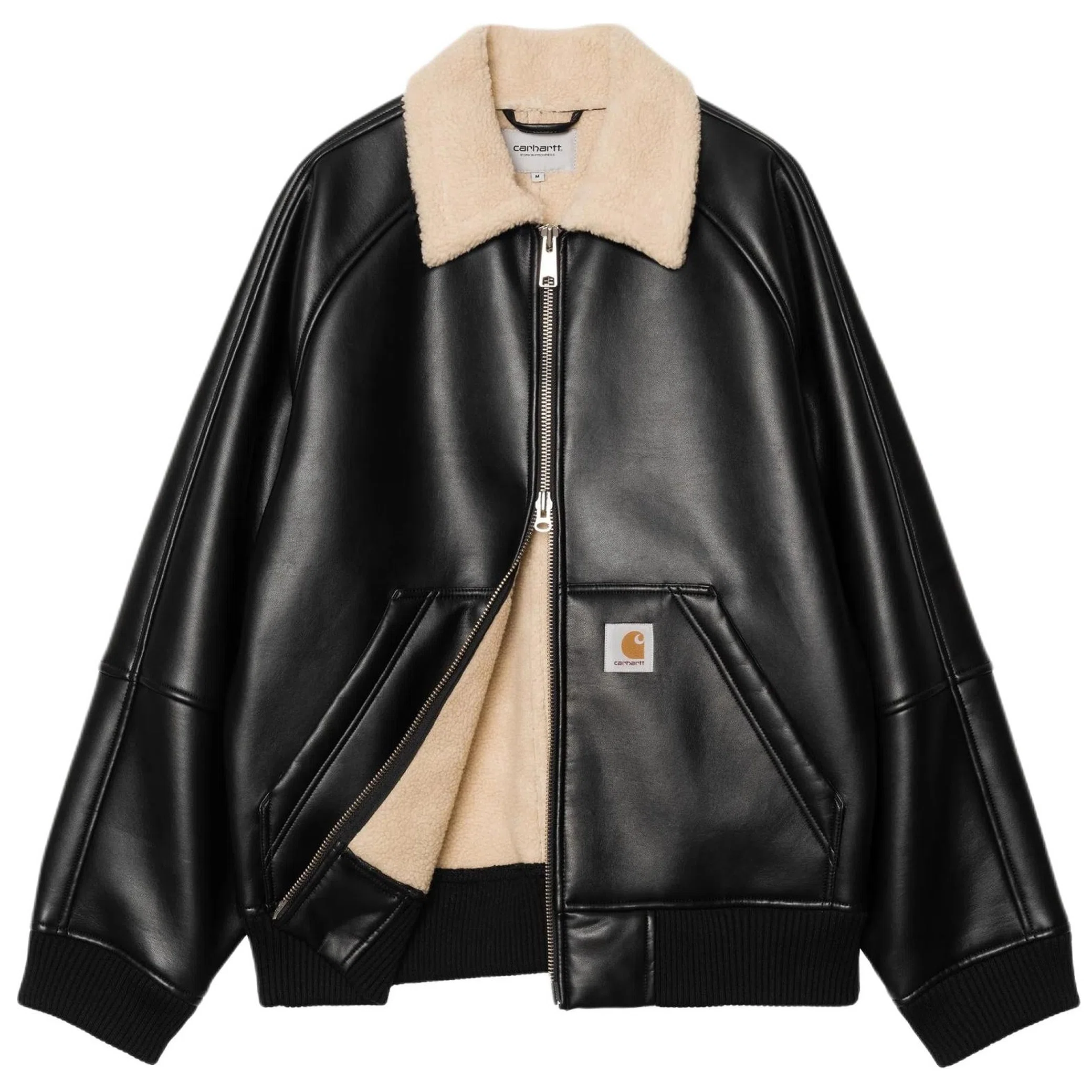 Куртки Carhartt Shepton Jacket "Black / Natural" | Farsel