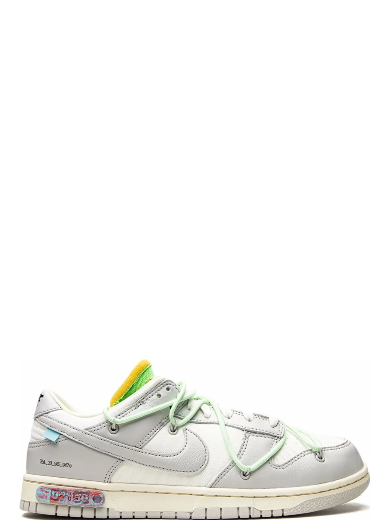 Кроссовки Nike Dunk Low "Off-White - Lot 7" | Farsel