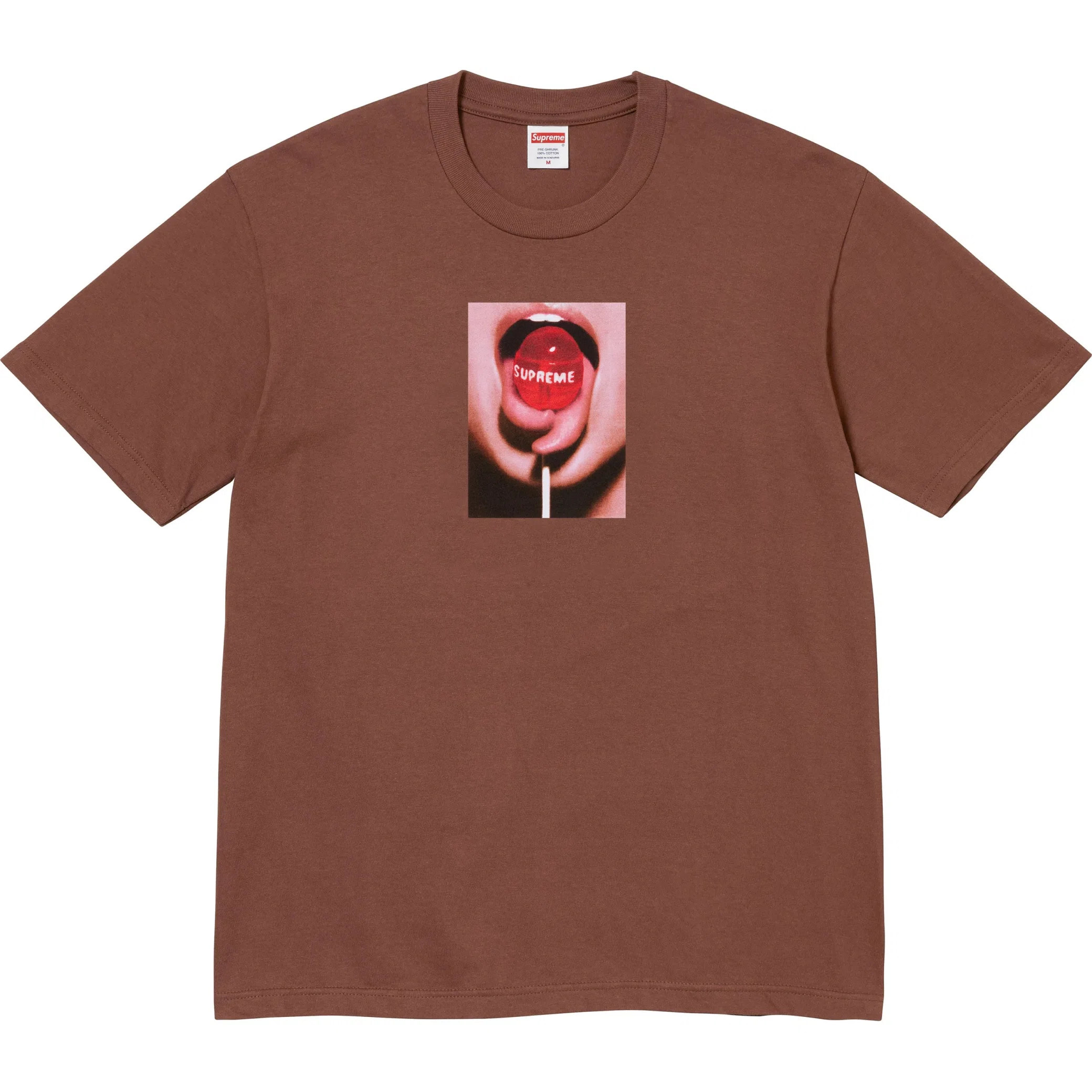 Футболки Supreme FW24 Lollipop Tee "Brown" | Farsel