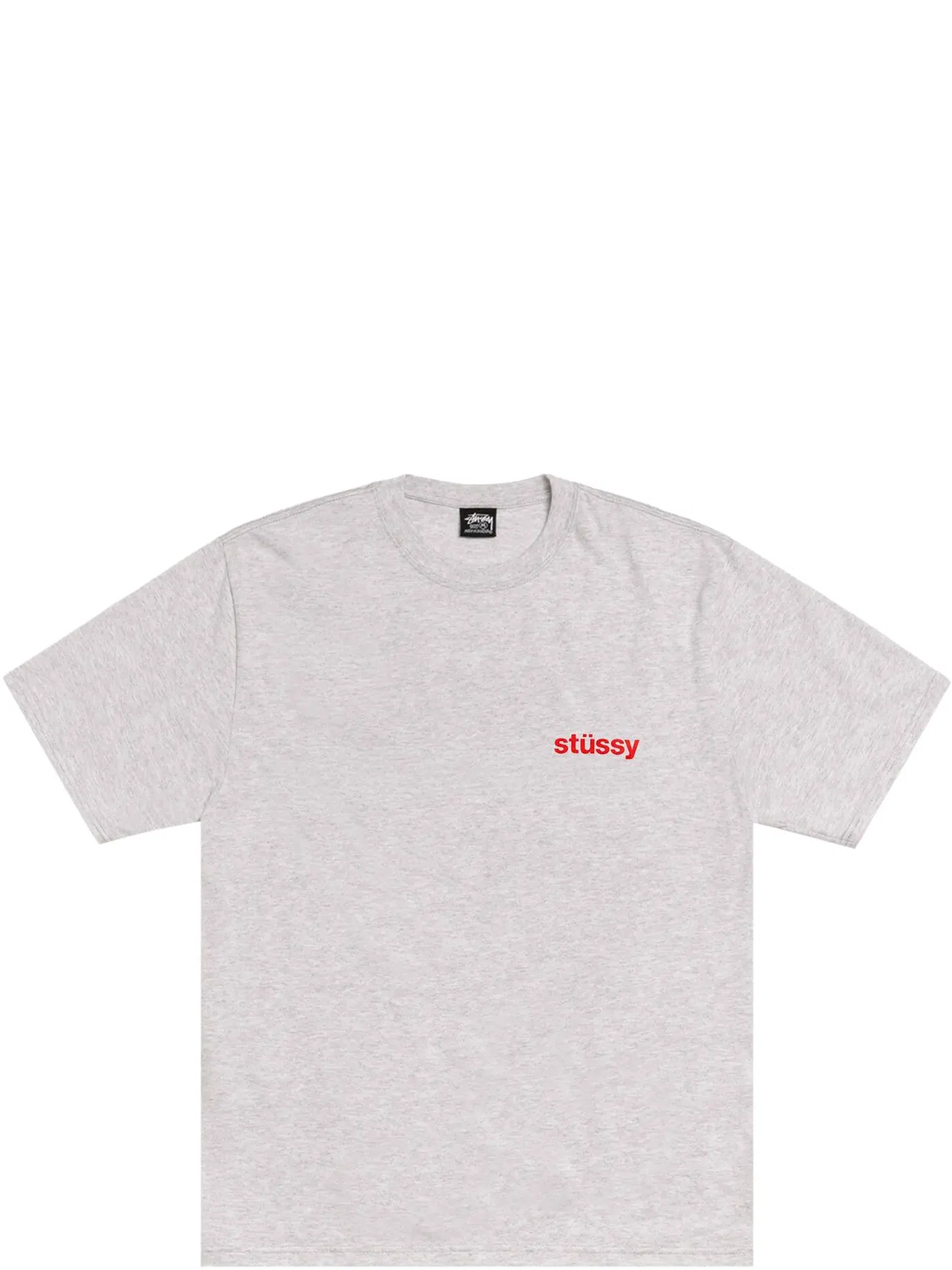 Футболки Stussy Built Tough Tee "Ash Heather" | Farsel
