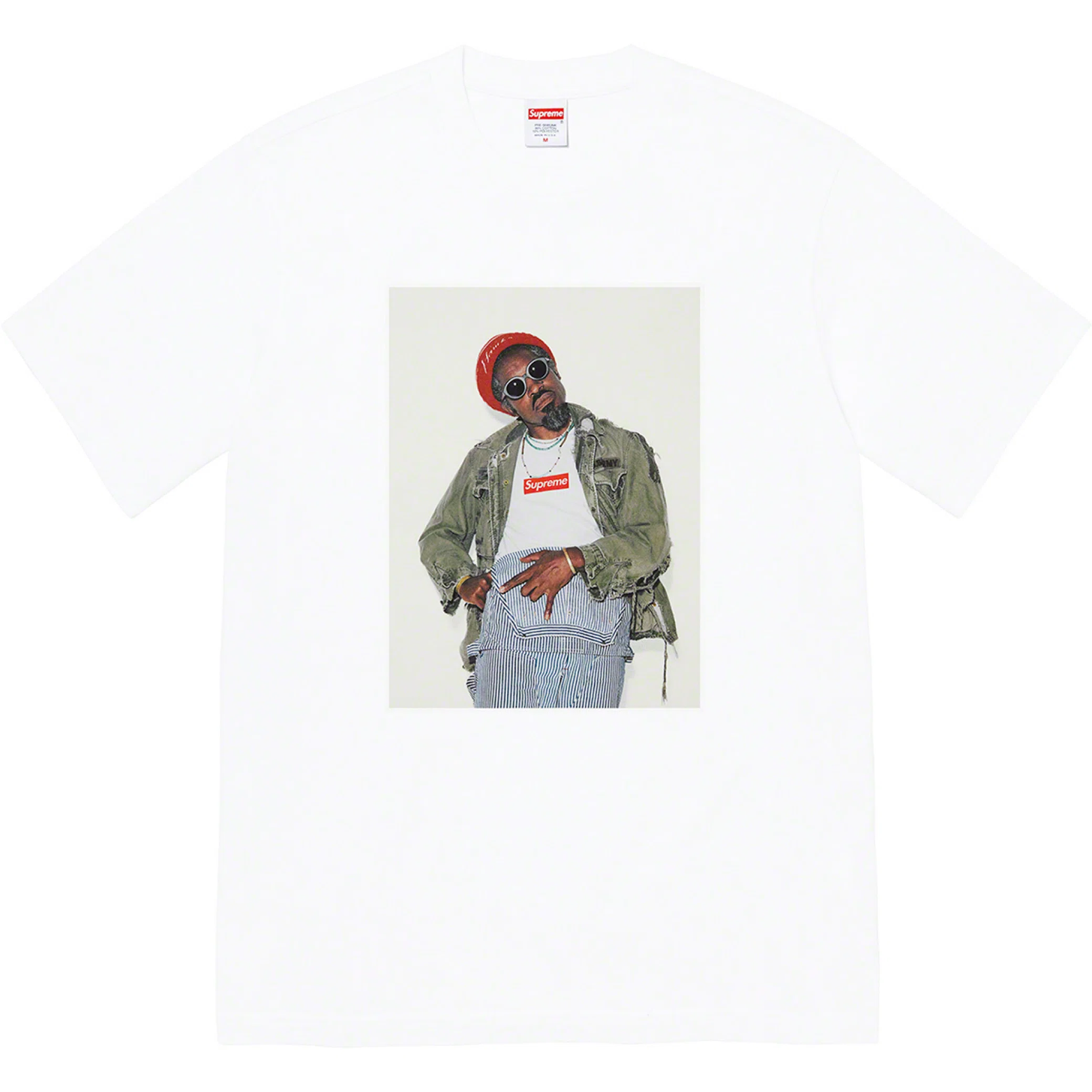  Supreme FW22 Week1 André 3000 Tee "White" | Farsel
