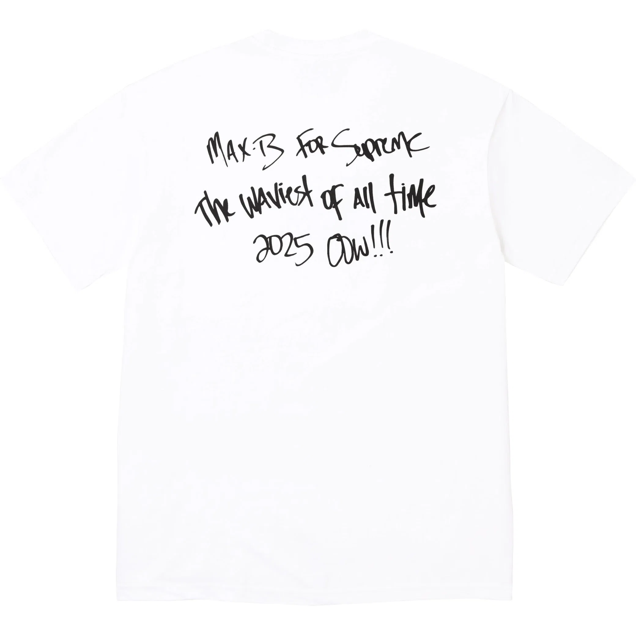 Футболки Supreme SS25 Max B Tee "White" | Farsel