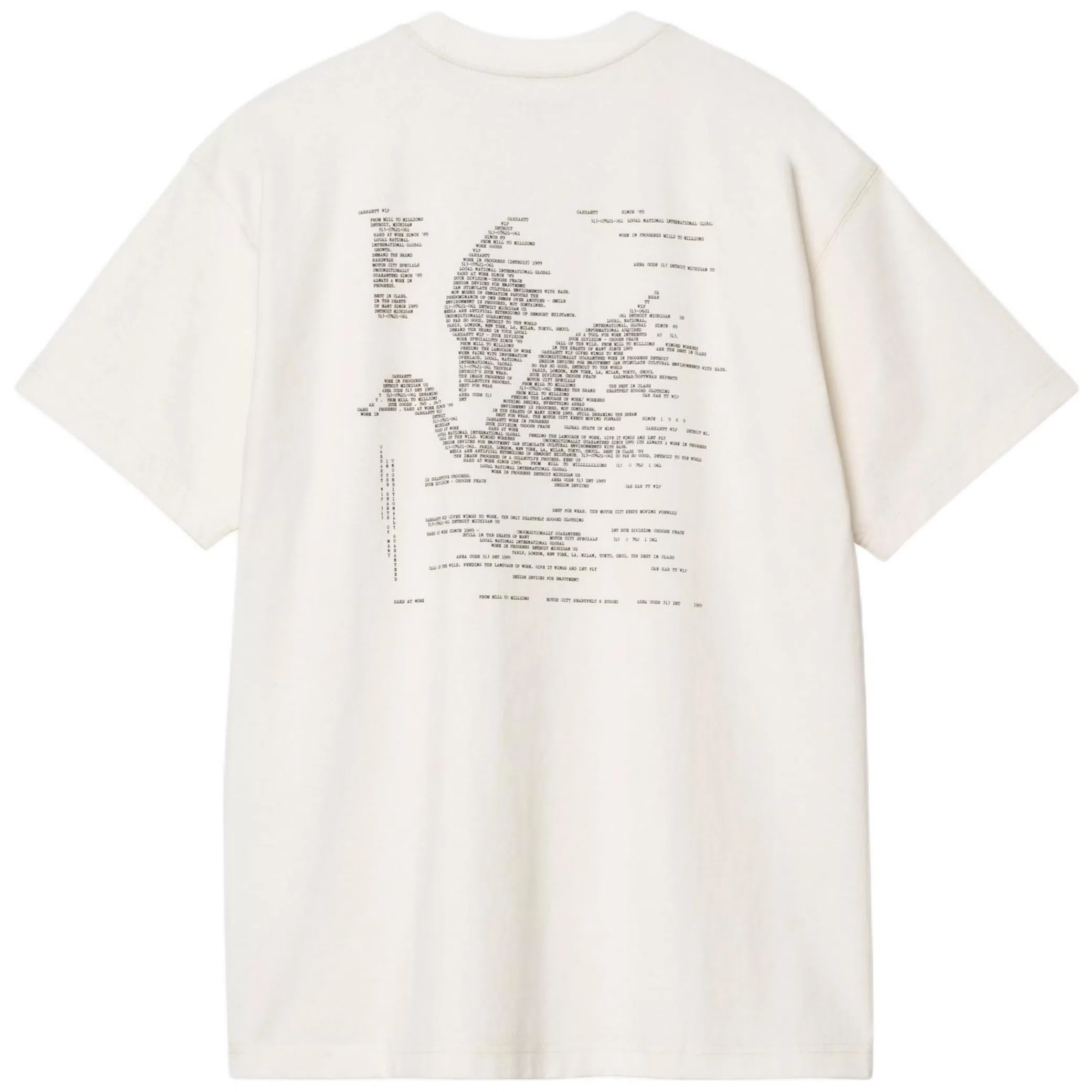 Футболки Carhartt WIP S/S Punched T-Shirt "Wax" | Farsel