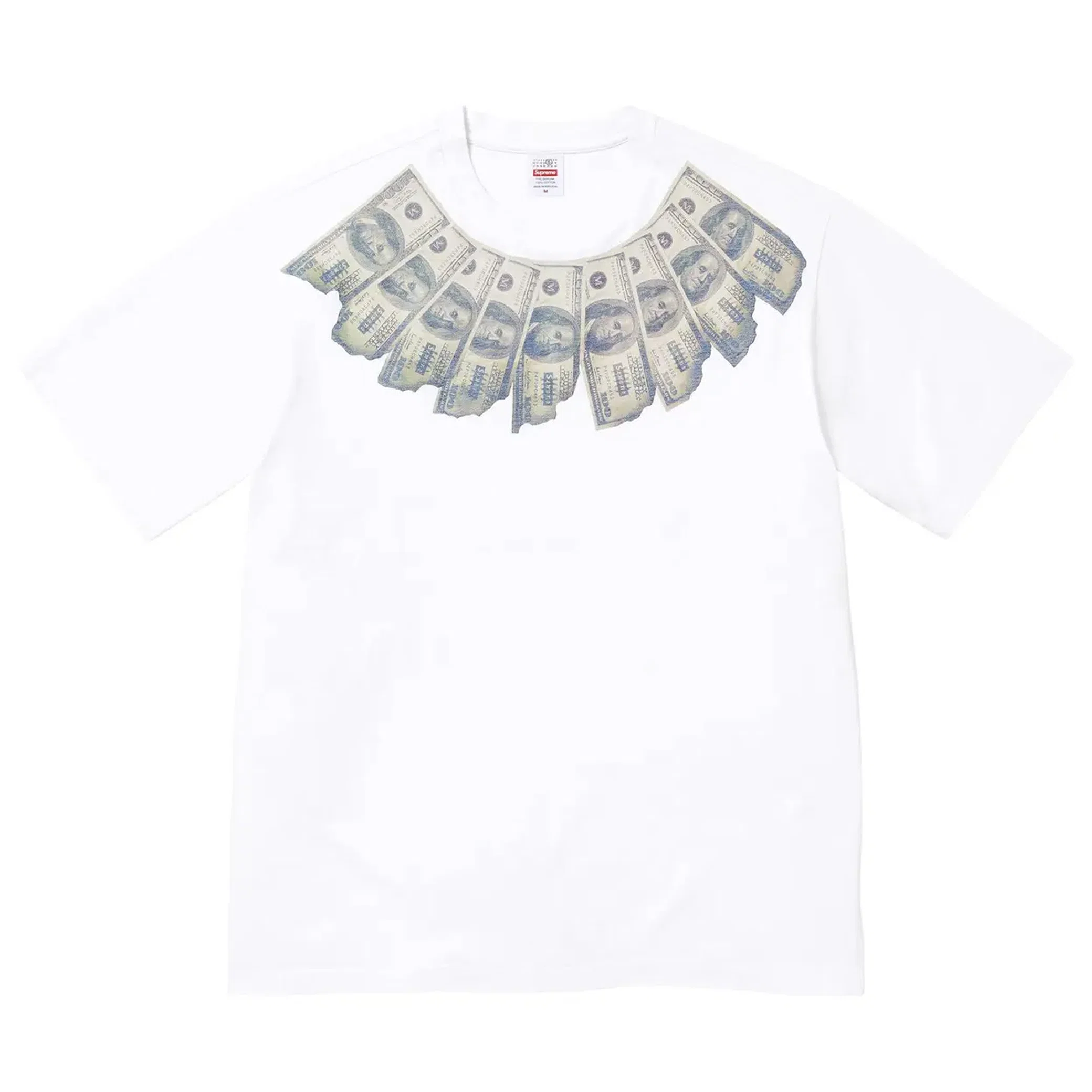 Футболки Supreme MM6 Maison Margiela x Money Short-Sleeve Top "White" | Farsel