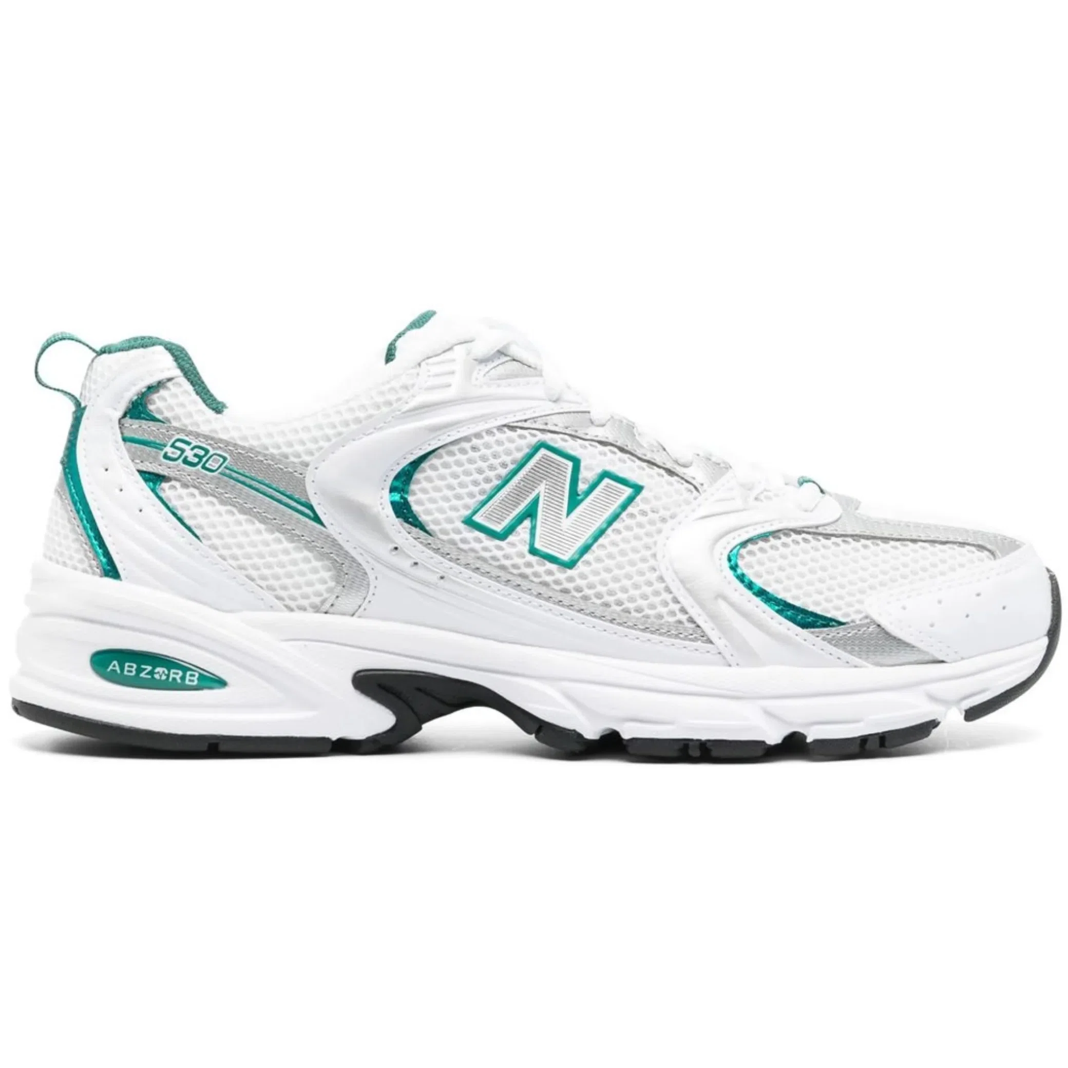 Кроссовки New Balance 530 "White Silver Green" | Farsel