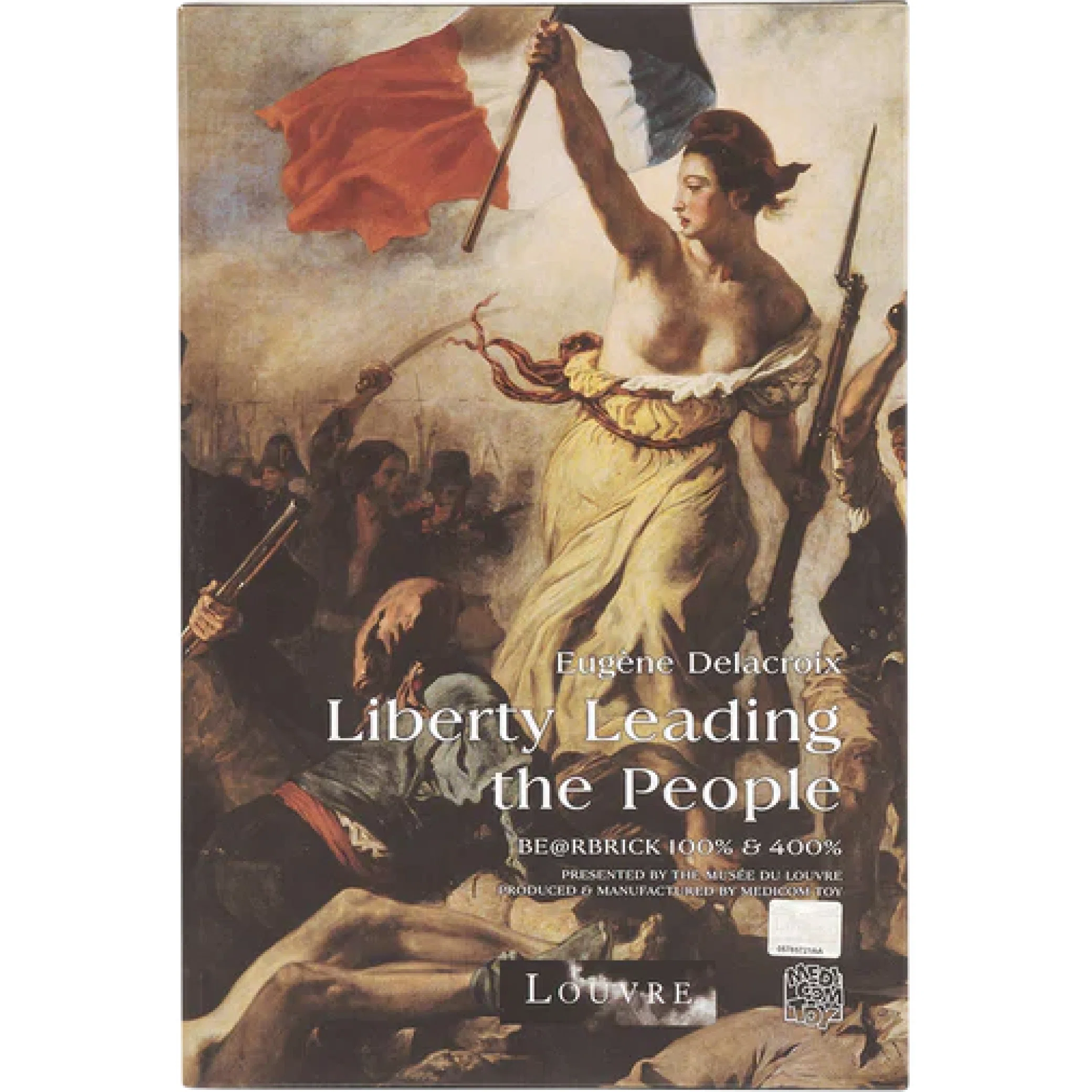  Medicom Toy Bearbrick Eugène Delacroix "Liberty Leading the People - 100% & 400%" | Farsel