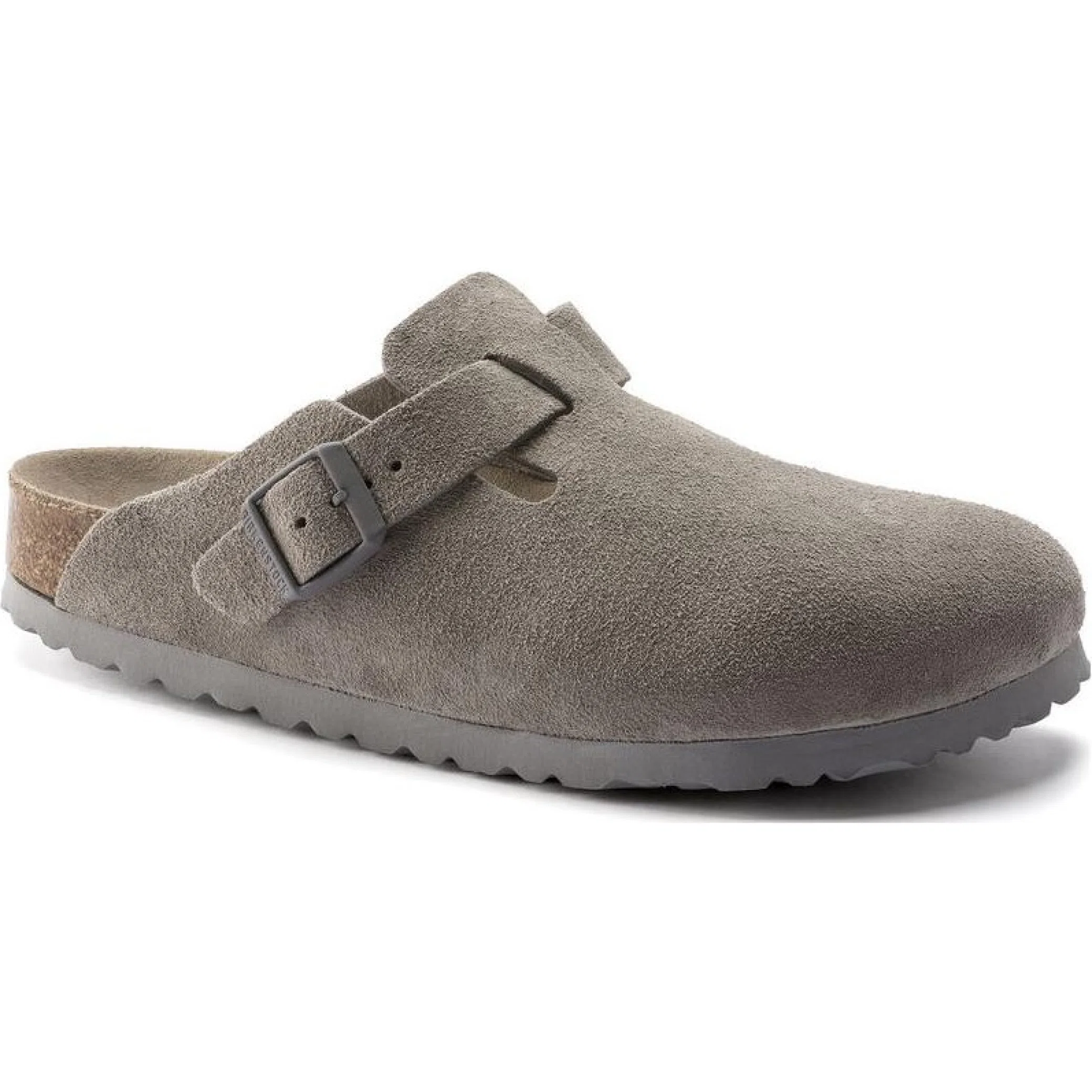 Сабо Birkenstock Boston Soft Footbed Suede/Leather | Farsel