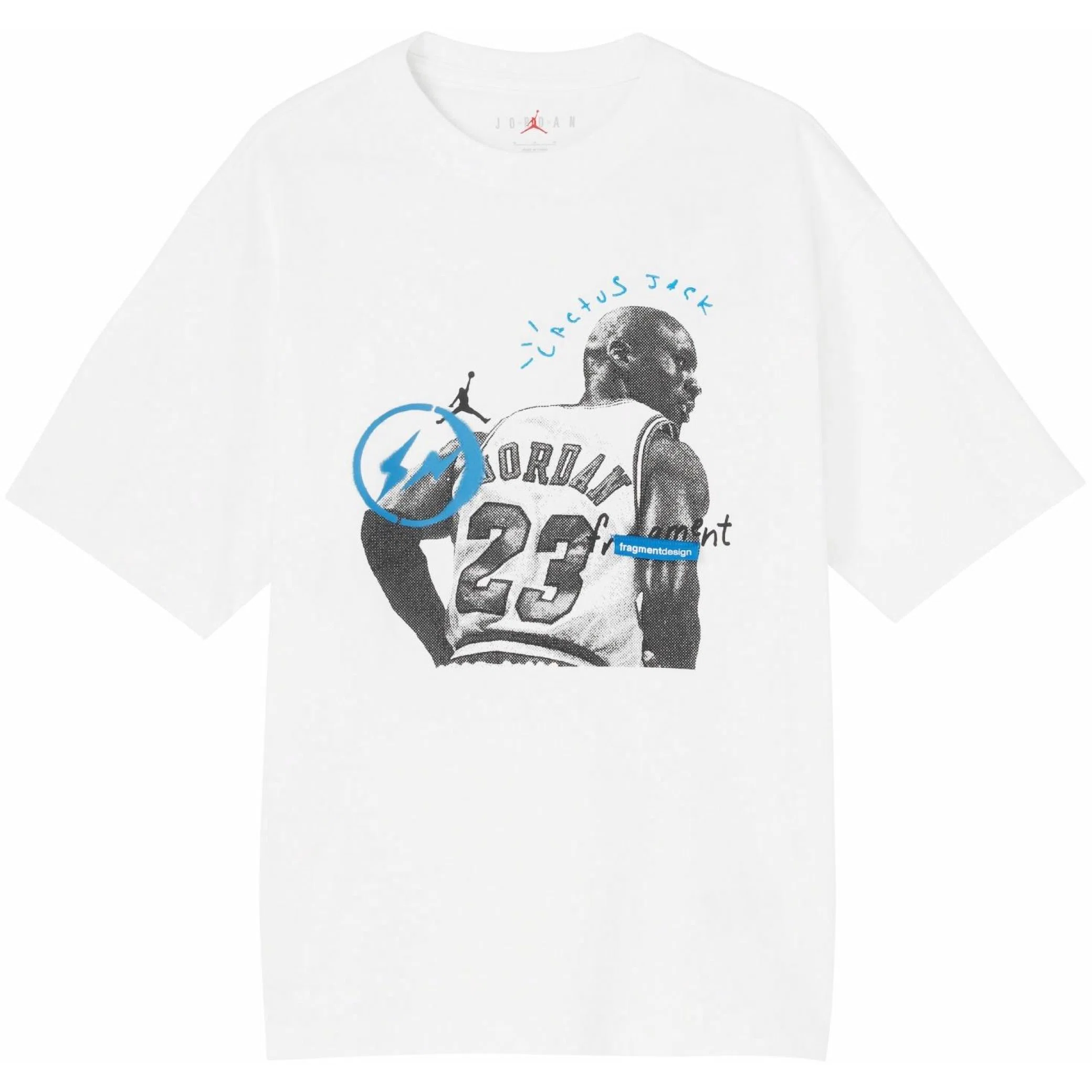  Travis Scott FW21 Air Jordan x Fragment Tee "White" | Farsel