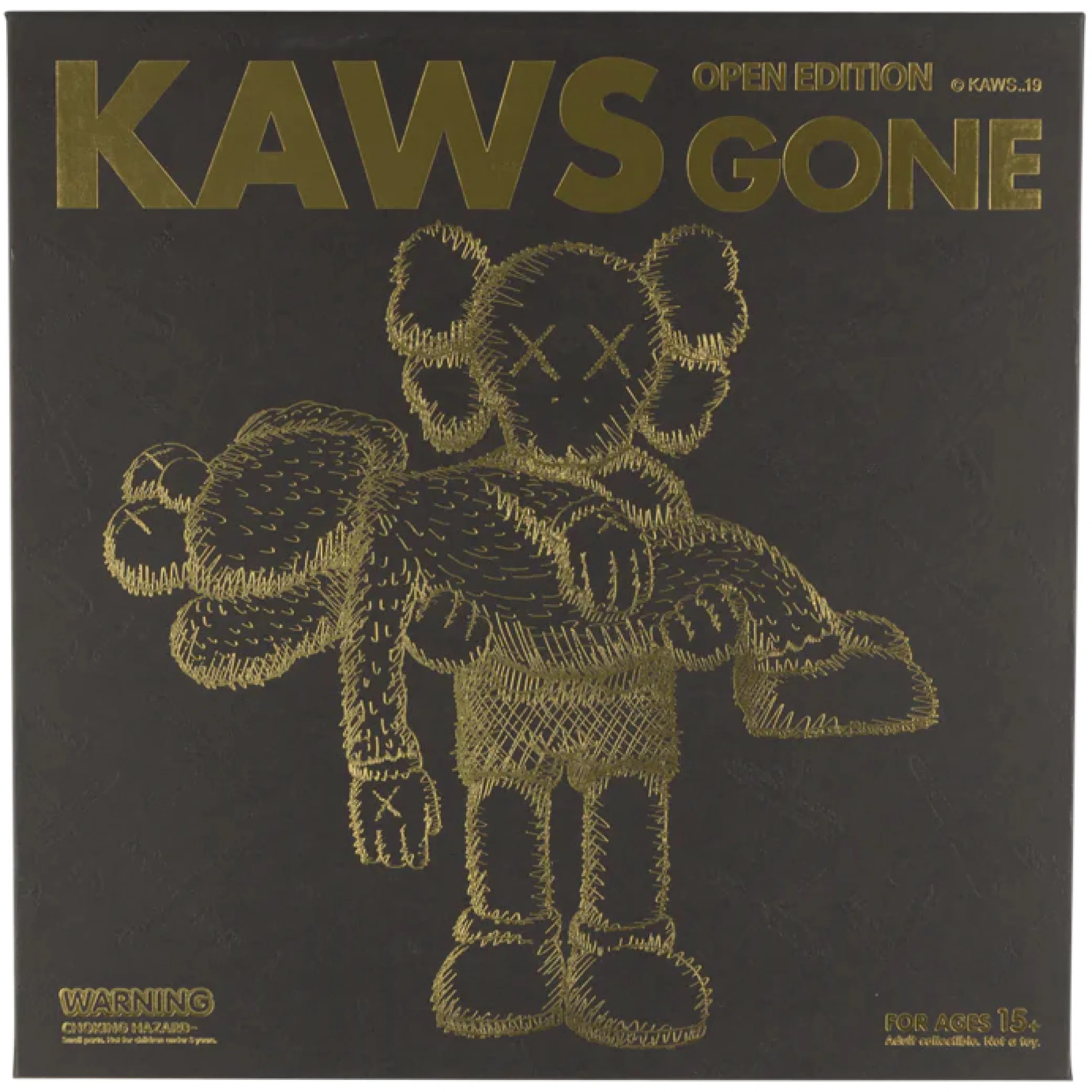 Игрушки Kaws Gone "Black" | Farsel