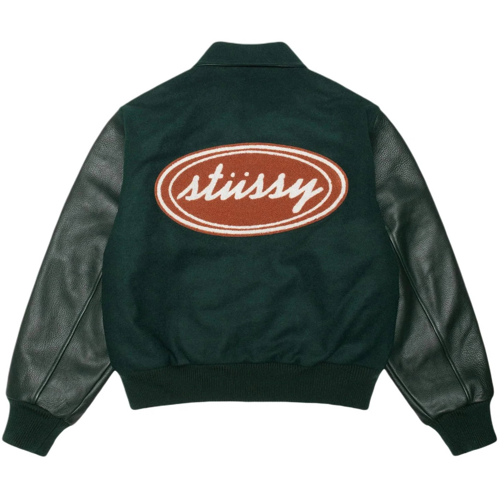 Куртки Stussy Globe Varsity Jacket "Green" | Farsel