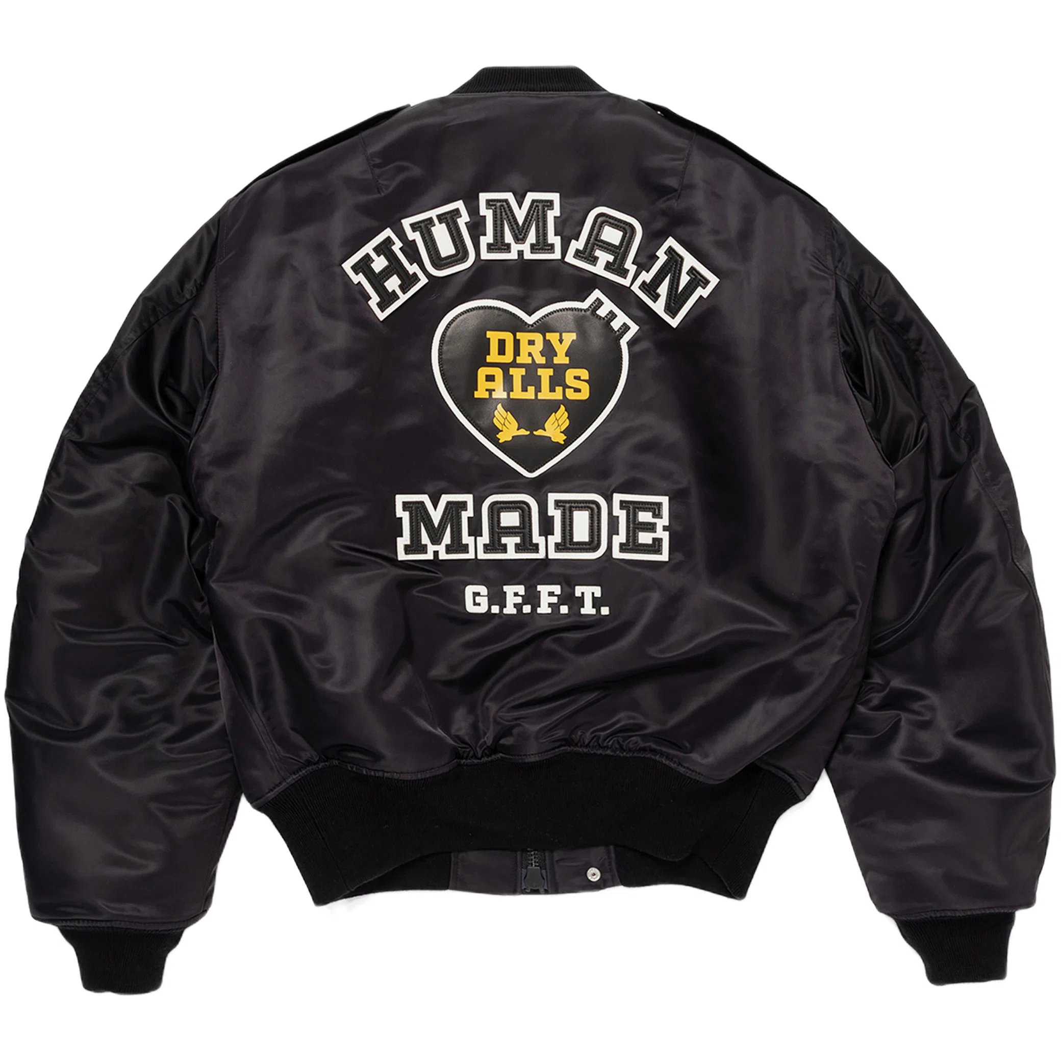 Куртки Human Made Flight Jacket "Black" | Farsel