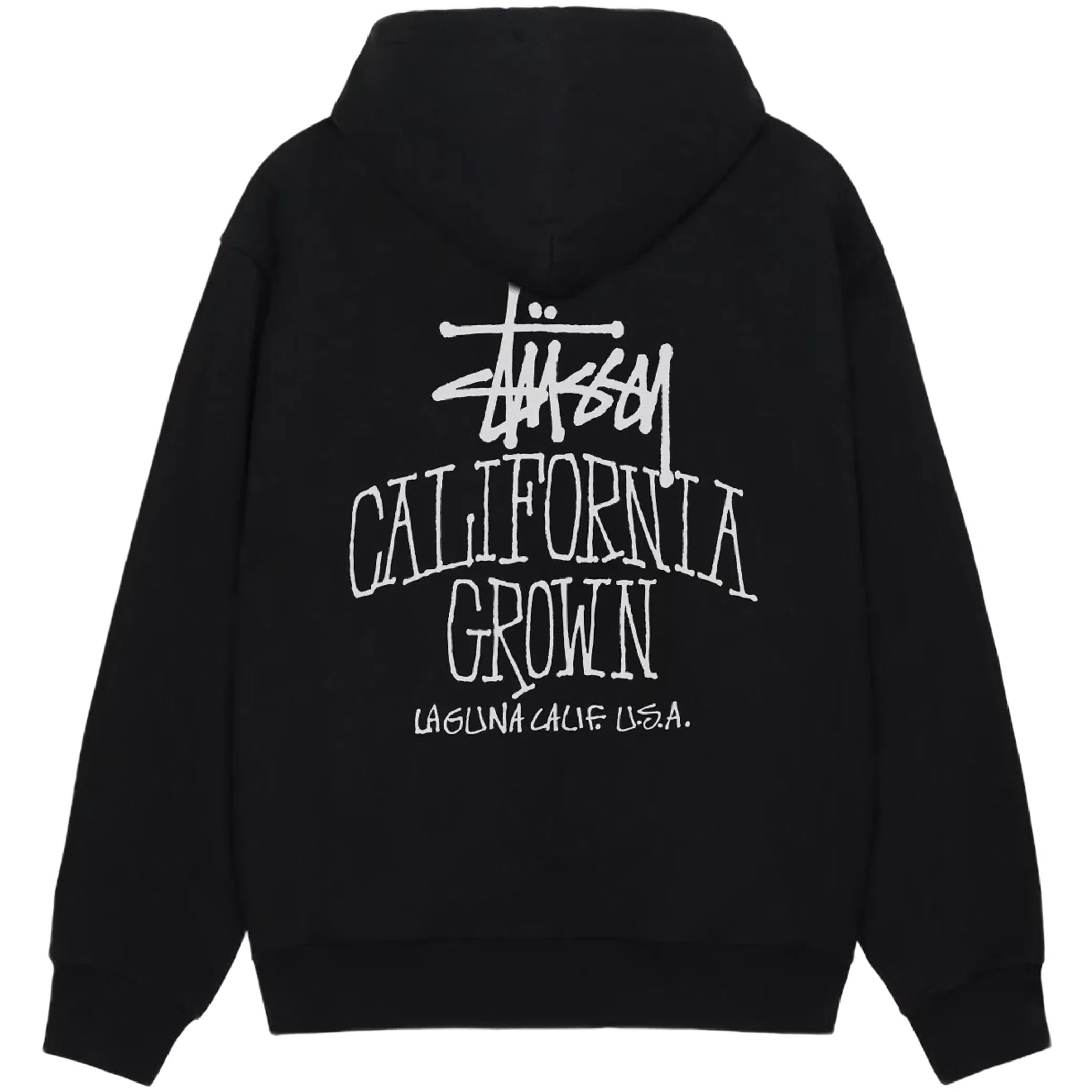 Худи Stussy Cali Grown Zip Hoodie "Black" | Farsel