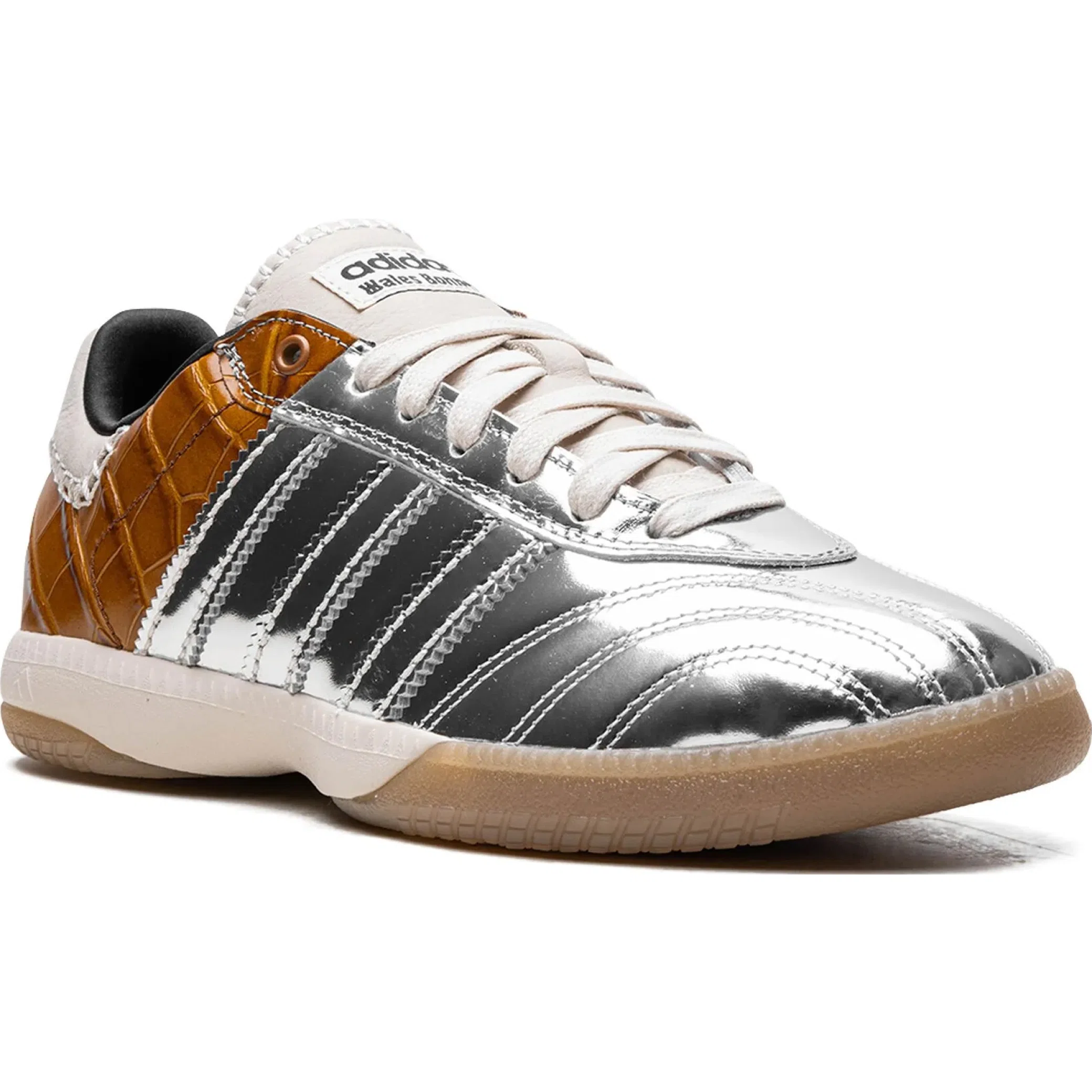 Кроссовки Adidas Samba Millennium "Wales Bonner - Silver Metallic Yellow Croc" | Farsel