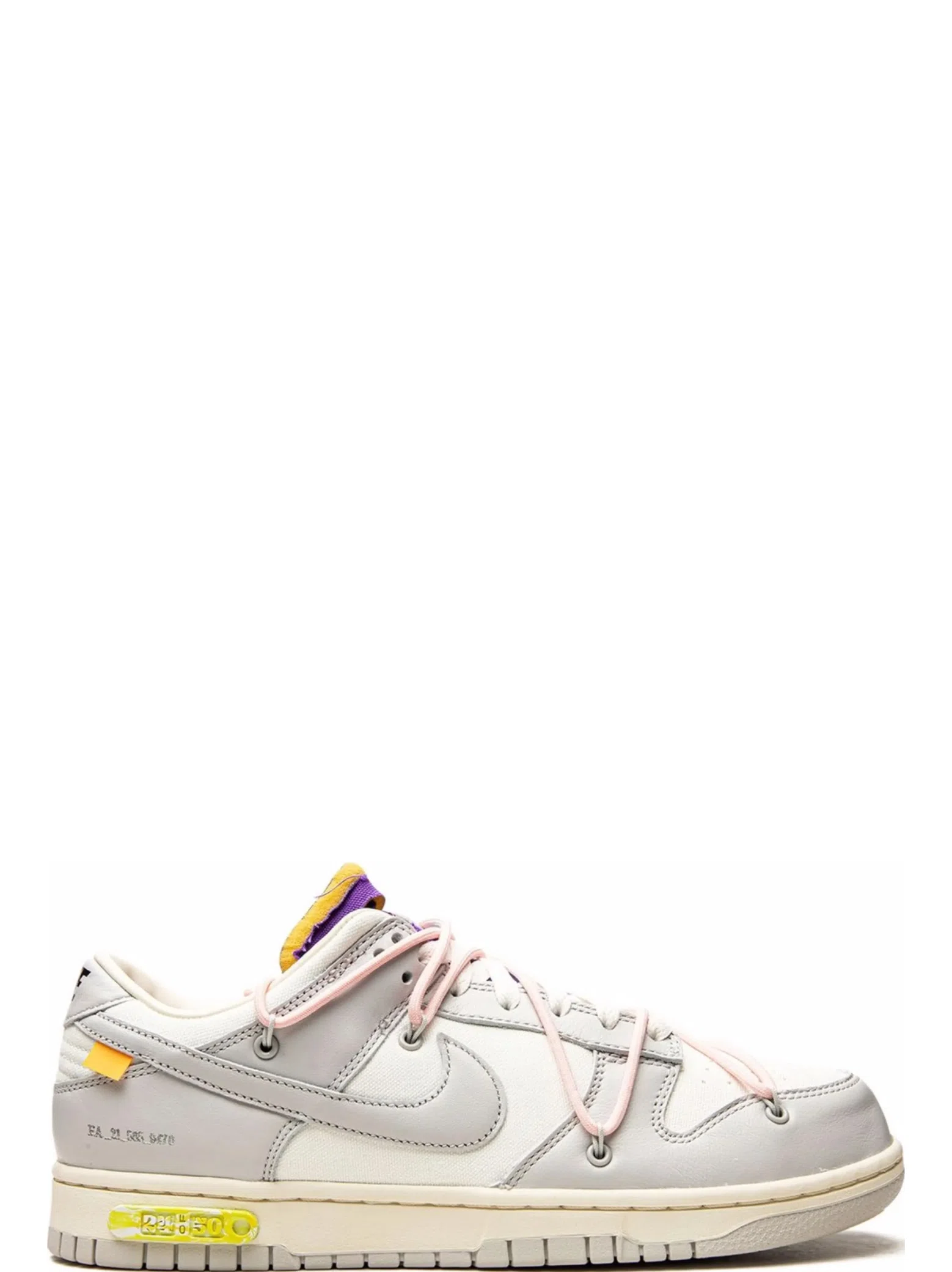 Кроссовки Nike Dunk Low "Off-White - Lot 24" | Farsel