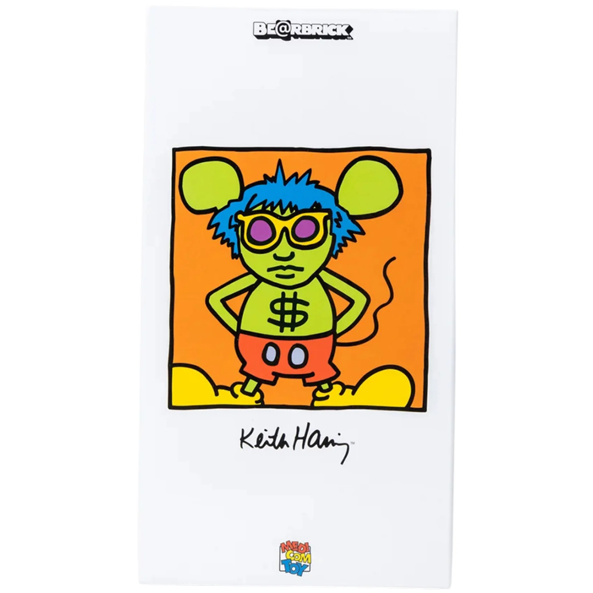 Игрушки Medicom Toy Keith Haring Andy Mouse Bearbrick "400%" | Farsel