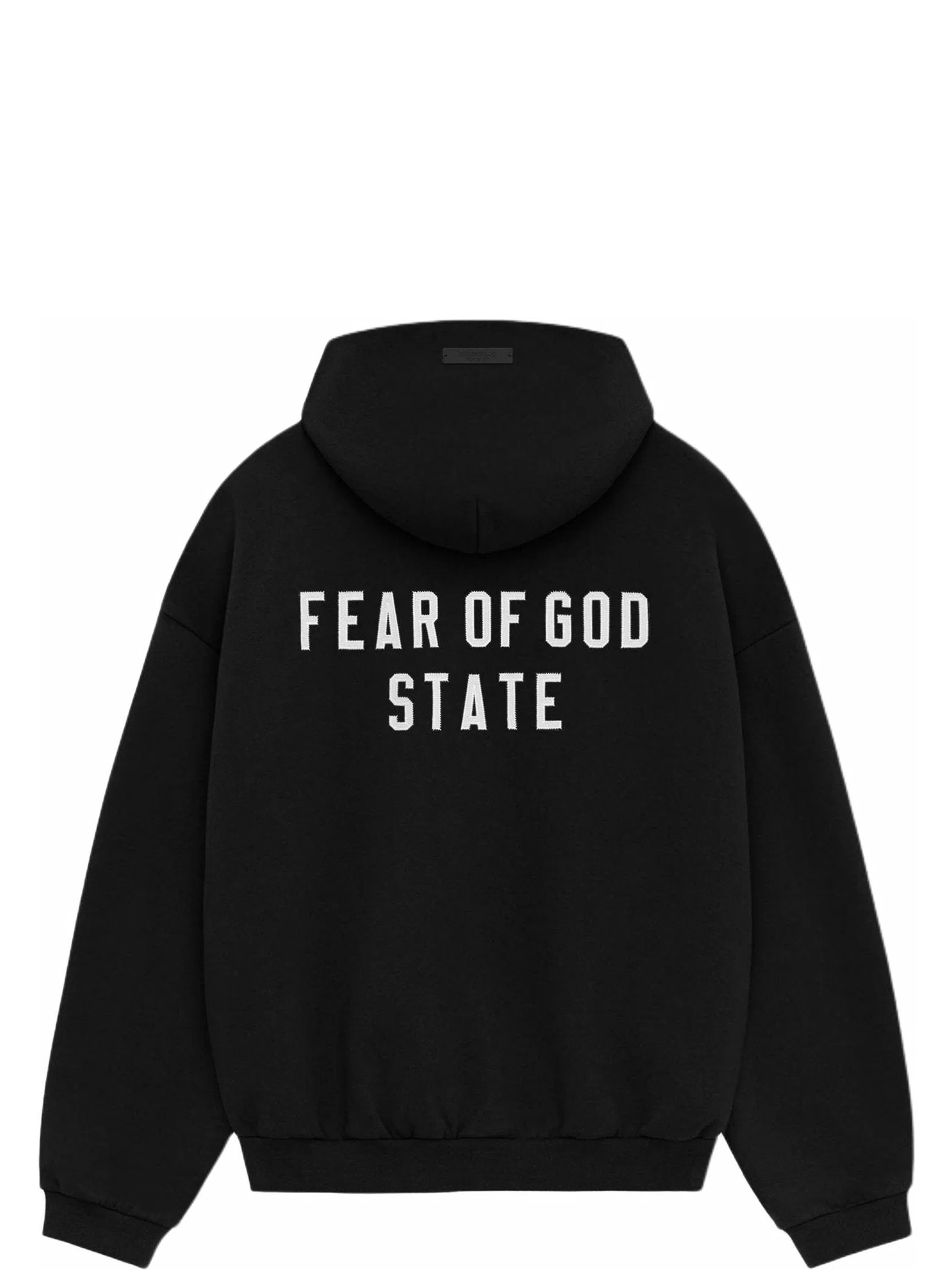 Худи Fear of God FW24 Essentials Heavy Fleece Full Zip Hoodie "Black" | Farsel