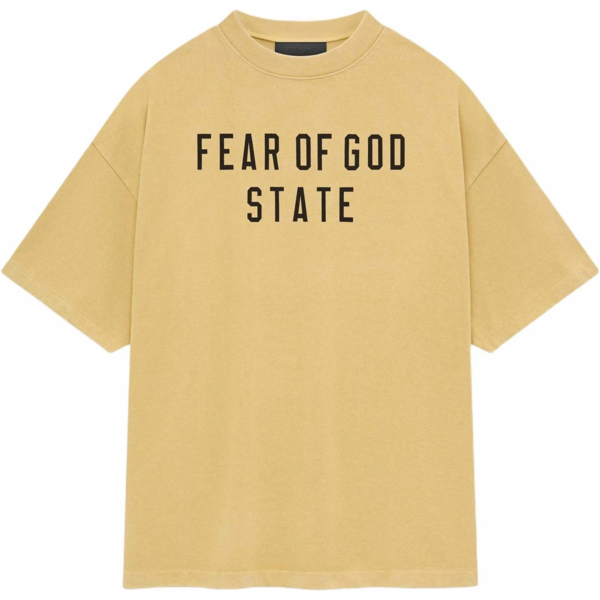  Fear of God FW24 Essentials Heavy Crewneck Tee "Amber" | Farsel