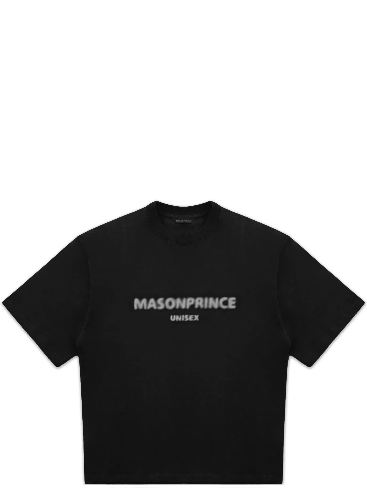 Футболки MASONPRINCE Blurred Logo Tee "Black / White" | Farsel