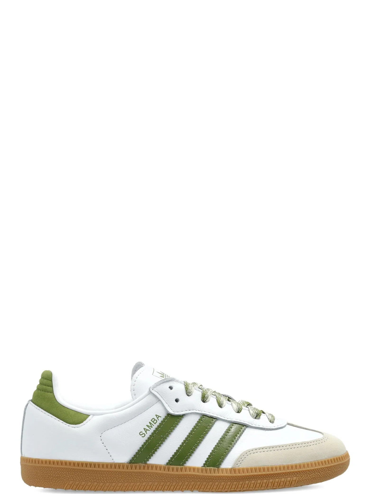 Кроссовки Adidas Samba OG WMNS "White Tech Olive" | Farsel