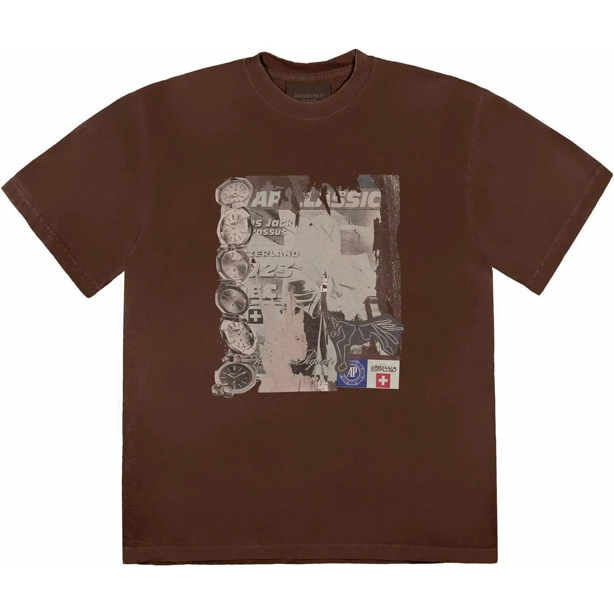  Travis Scott FW23 Audemars Piguet Classic Tee "Brown" | Farsel