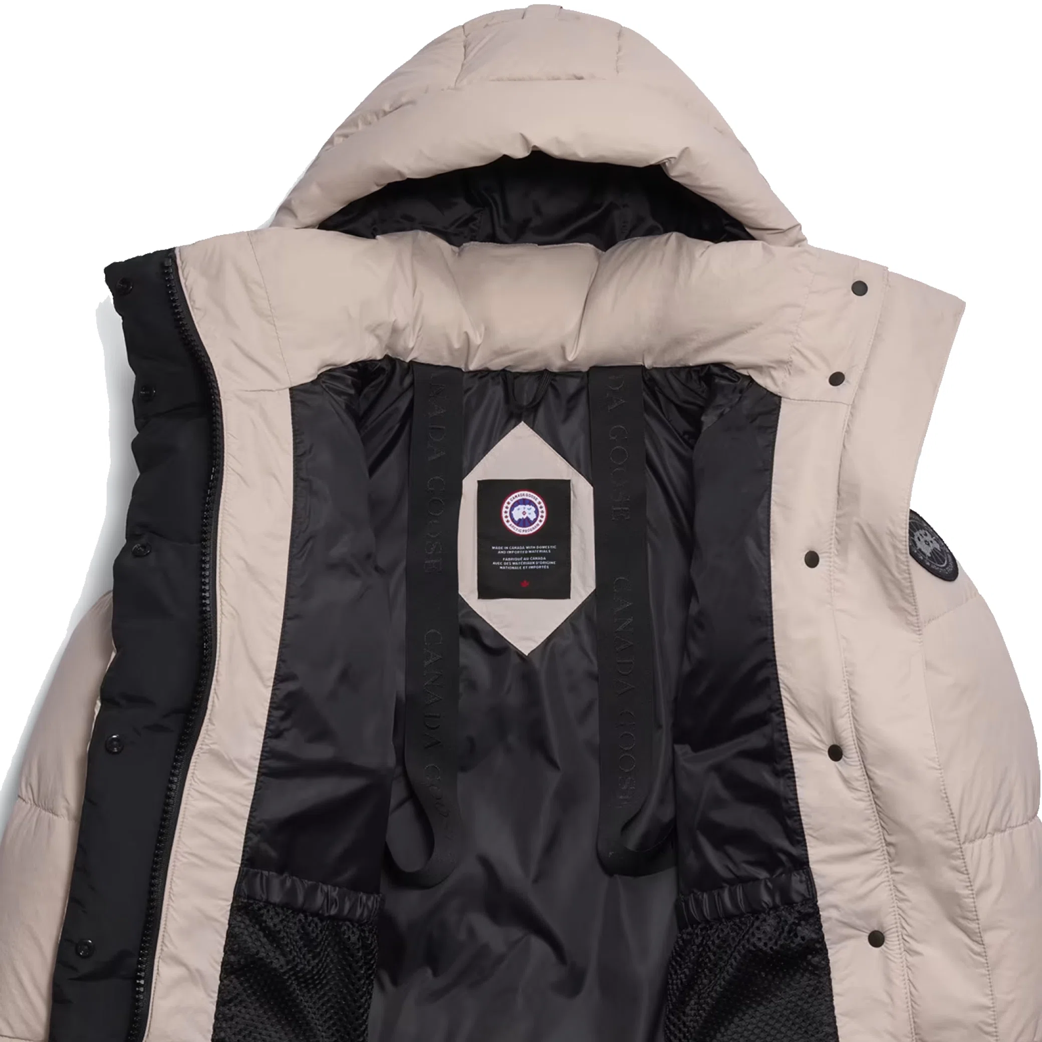 Пуховики Canada Goose Junction Parka Black Label WMNS "Lucent Rose" | Farsel