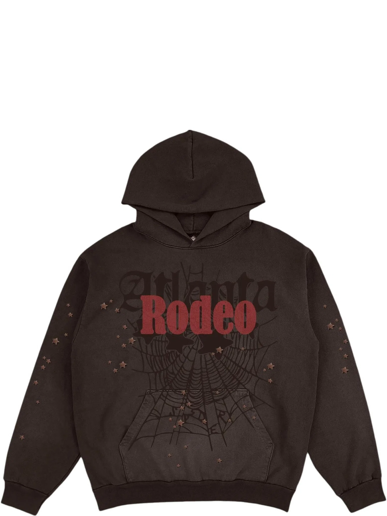 Худи Travis Scott FW24 Sp5der Days Before Rodeo Hoodie "Brown" | Farsel