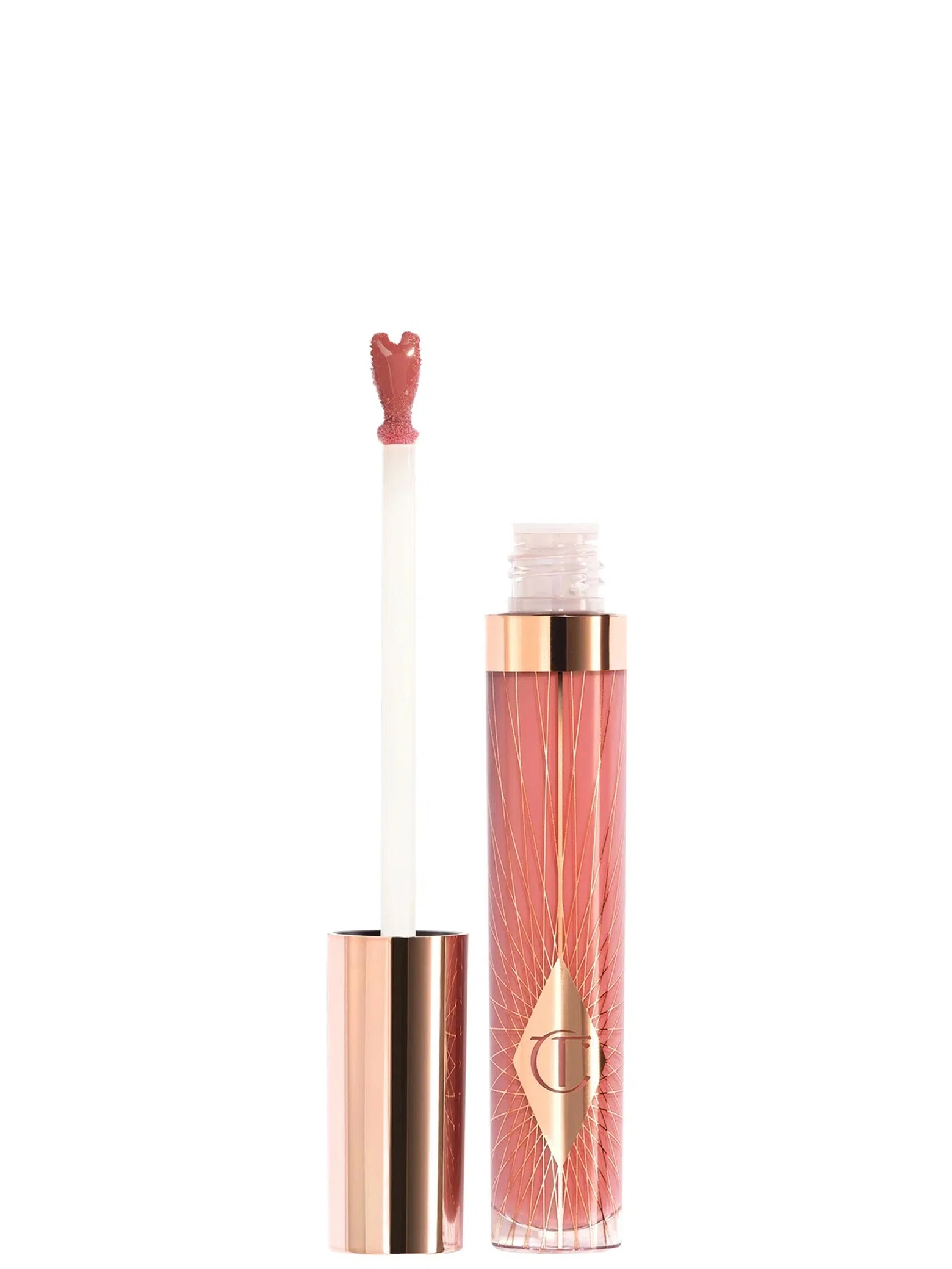 Блески для губ Charlotte Tilbury Collagen Lip Bath "Pillow Talk Medium" | Farsel