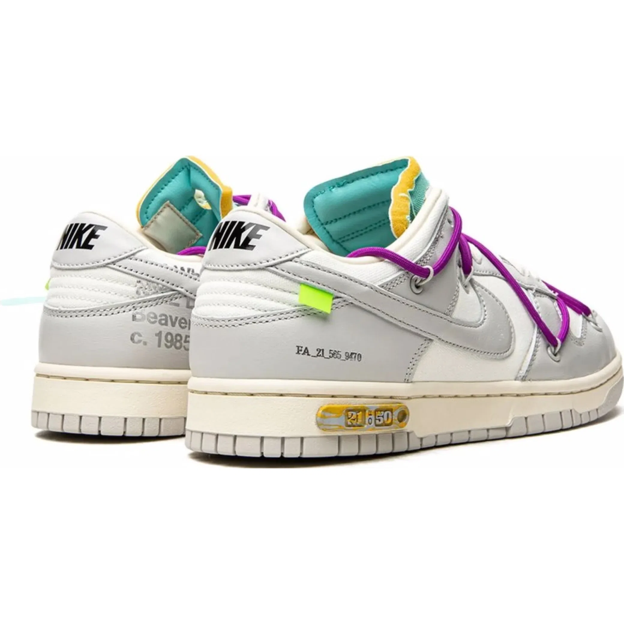  Nike Dunk Low "Off-White - Lot 21" | Farsel