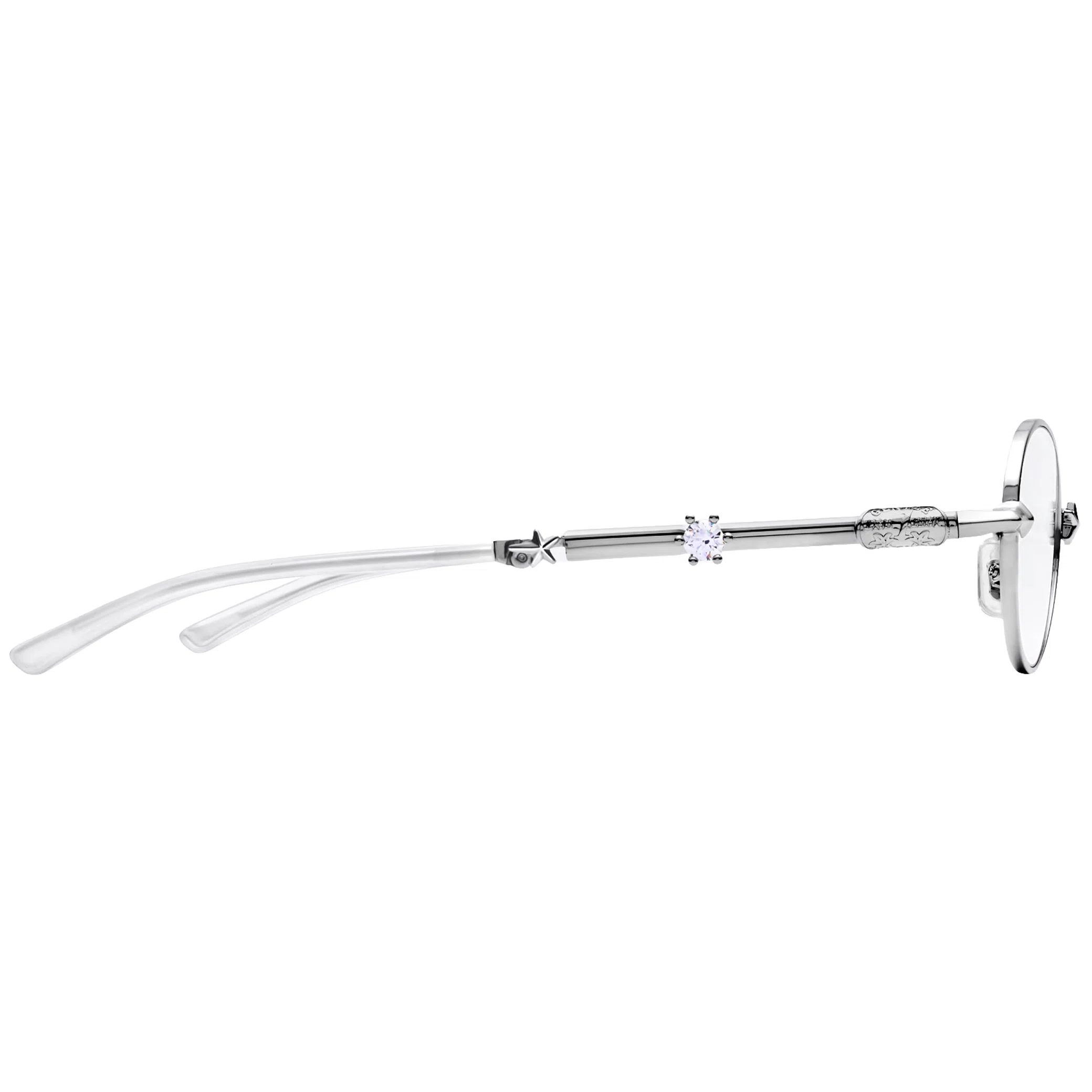 Очки Gentle Monster Pico 02 Glasses "Silver / Clear" | Farsel