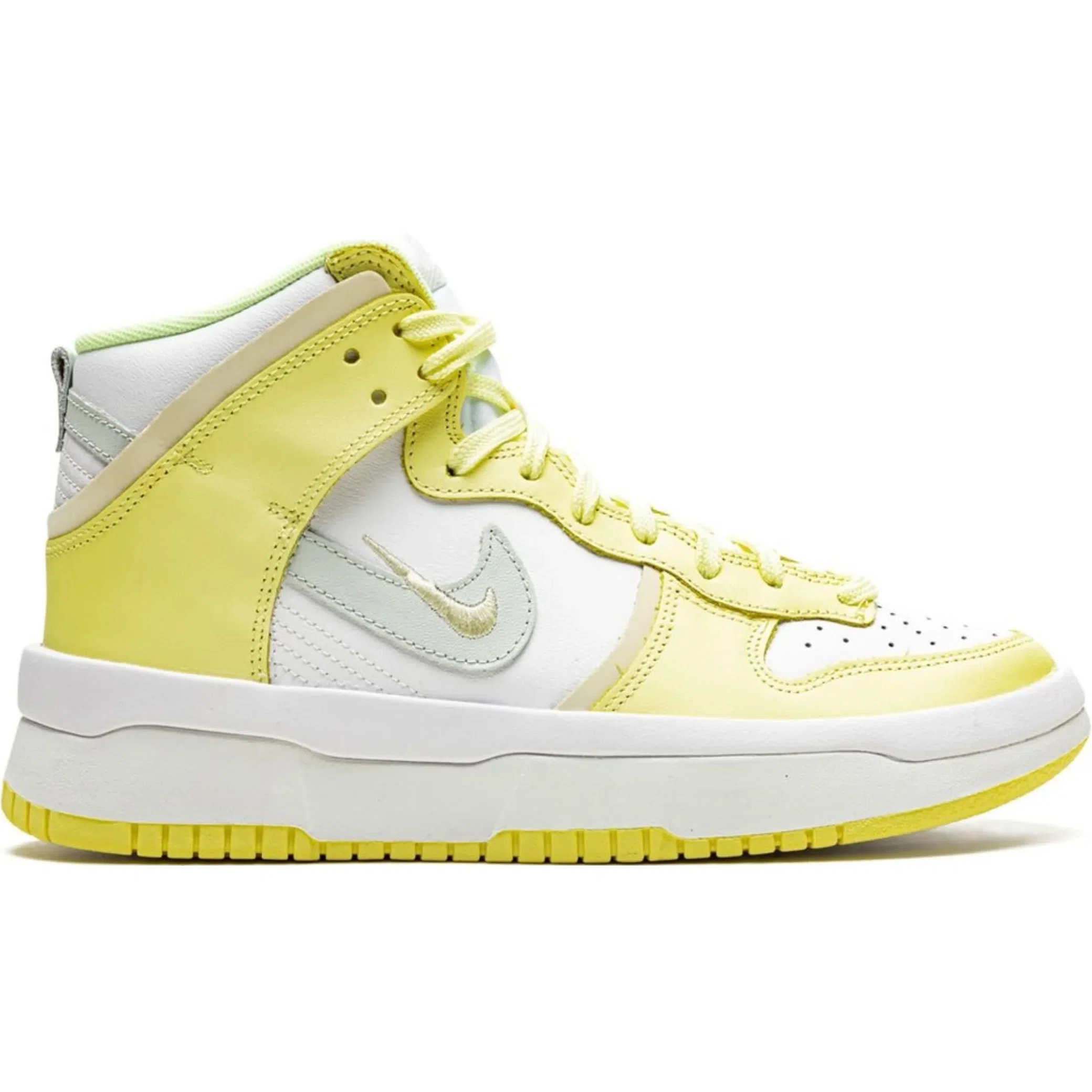 Кроссовки Nike Dunk High Up WMNS "Light Lemon Yellow" | Farsel