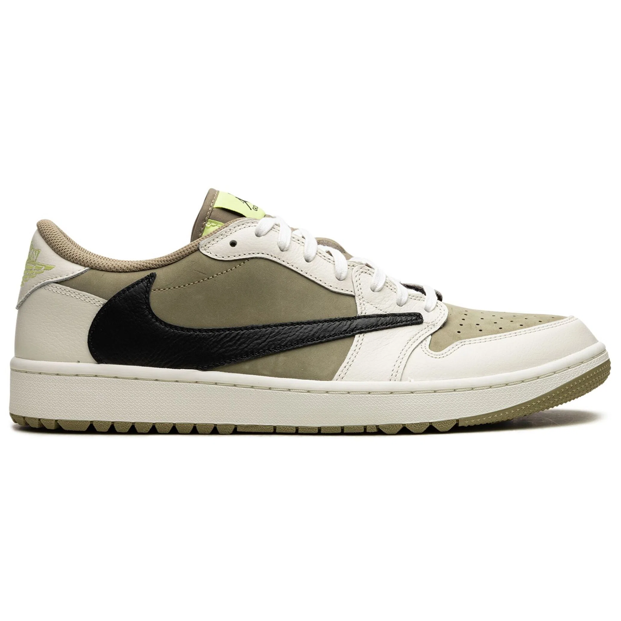Кроссовки Nike Air Jordan 1 Retro Low Golf "Travis Scott - Neutral Olive" | Farsel