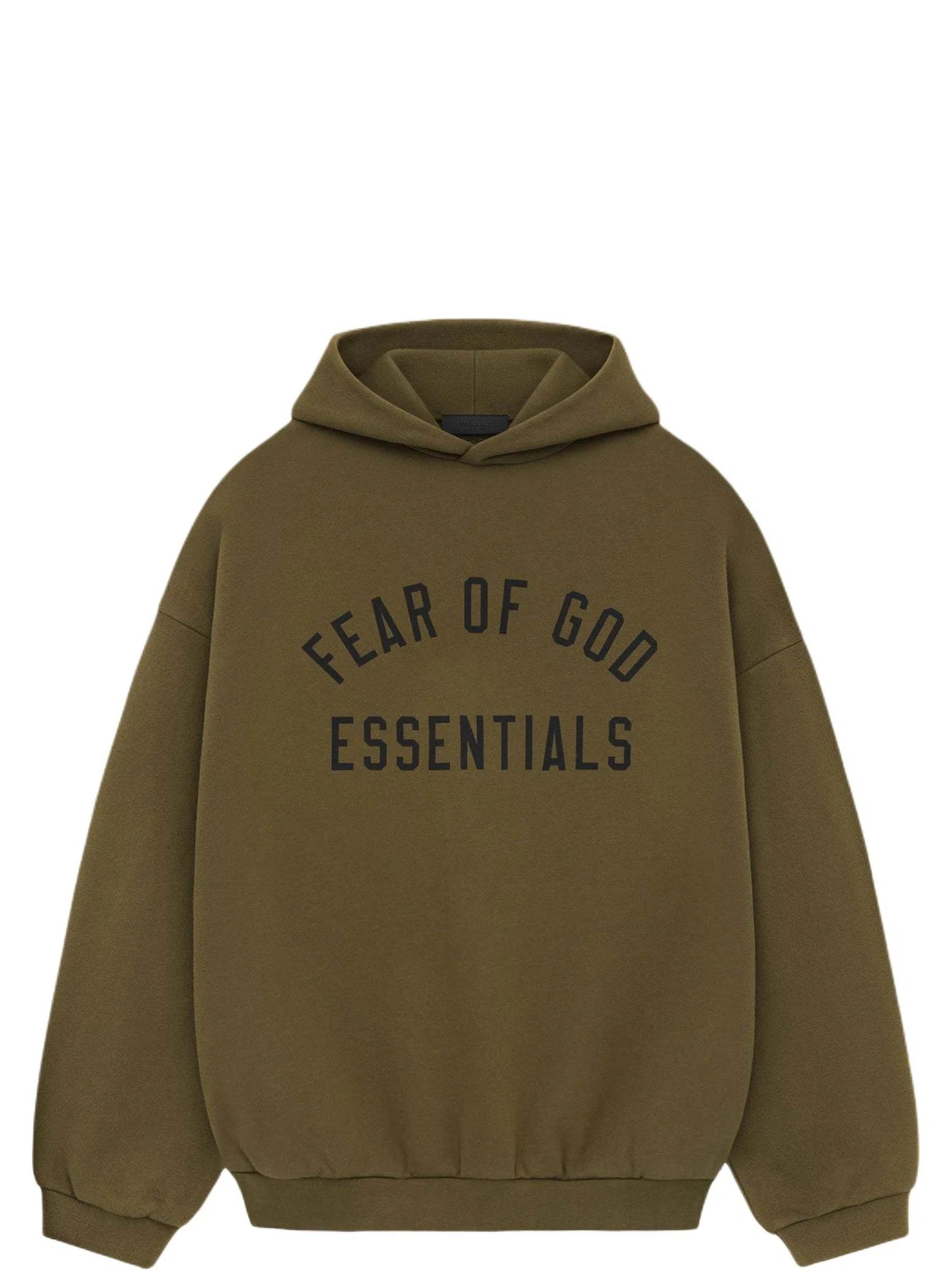 Худи Fear of God FW24 Essentials Fleece Hoodie "Olive" | Farsel