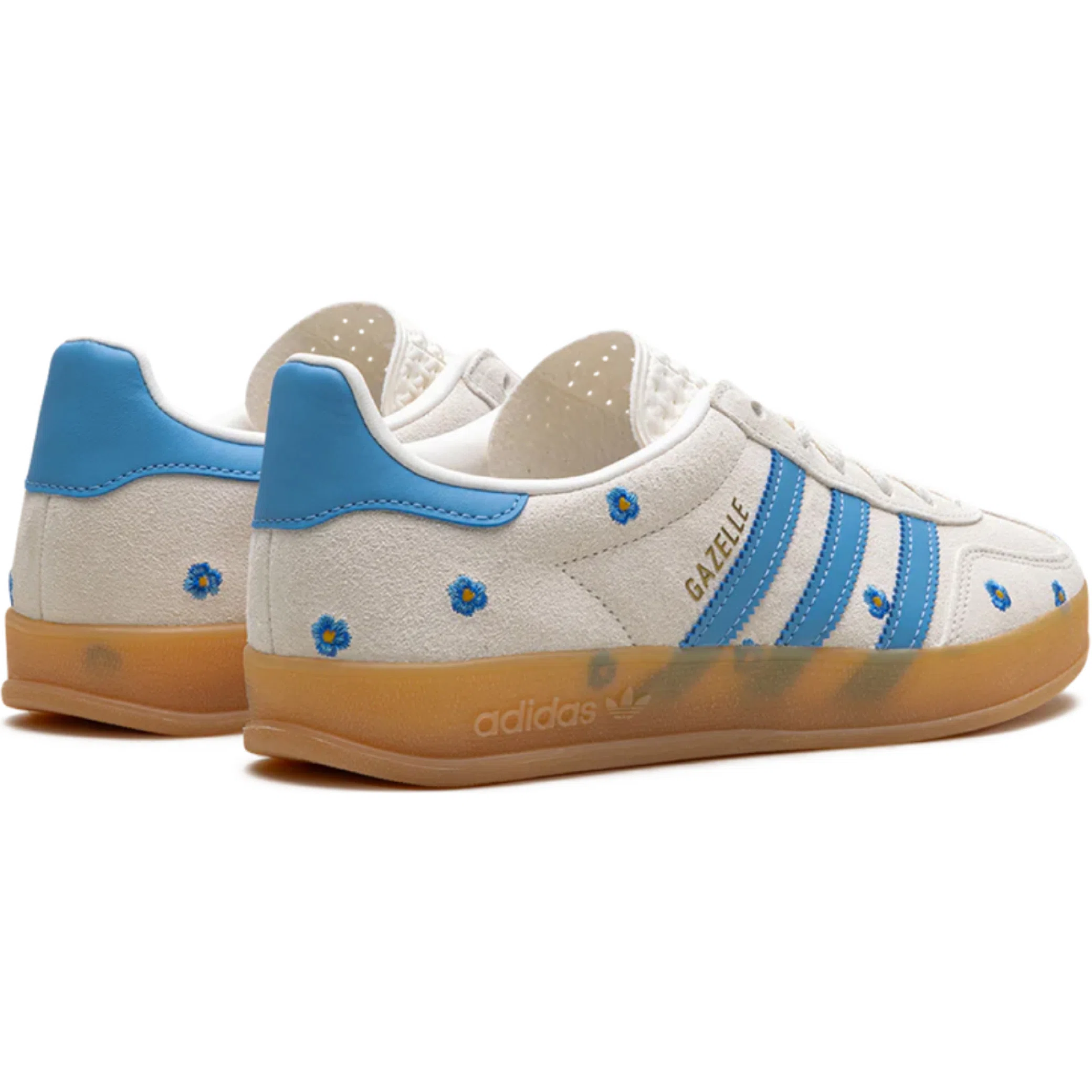 Adidas Gazelle Indoor WMNS "Light Blue Floral" | Farsel