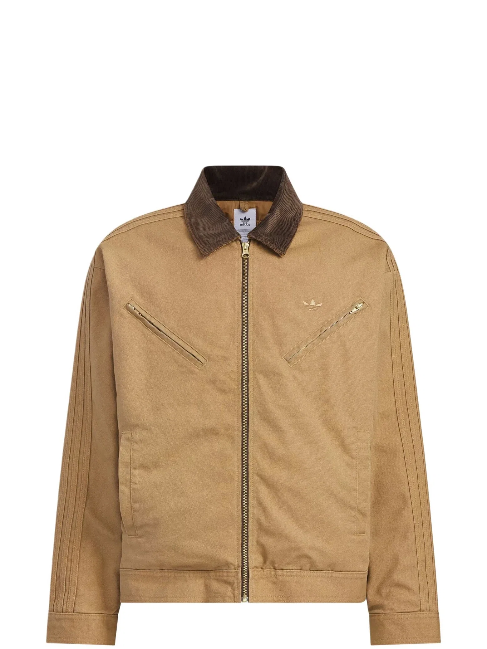 Куртки Adidas Washed Workwear Zip-Up Jacket "Desert Brown" | Farsel