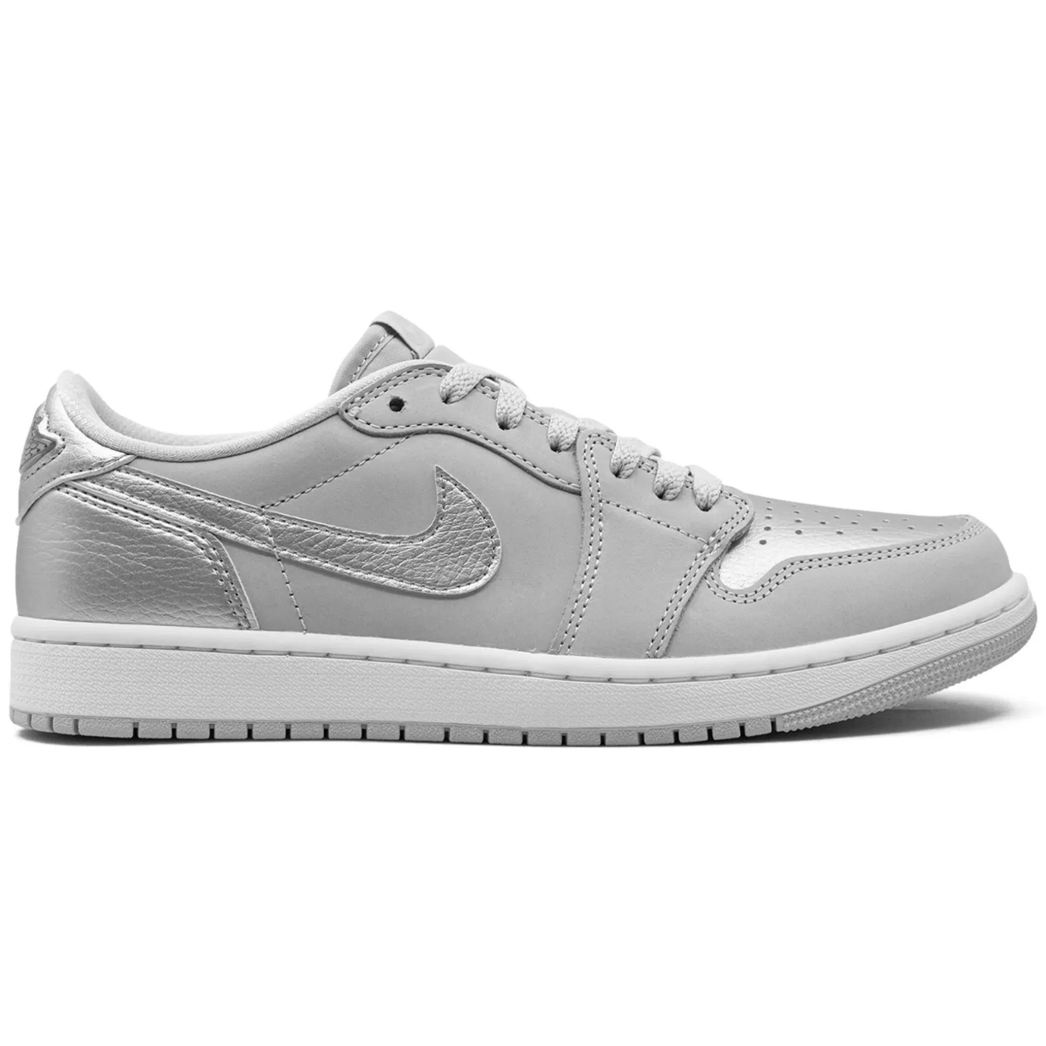 Кроссовки Nike Air Jordan 1 Low OG "Metallic Silver" | Farsel