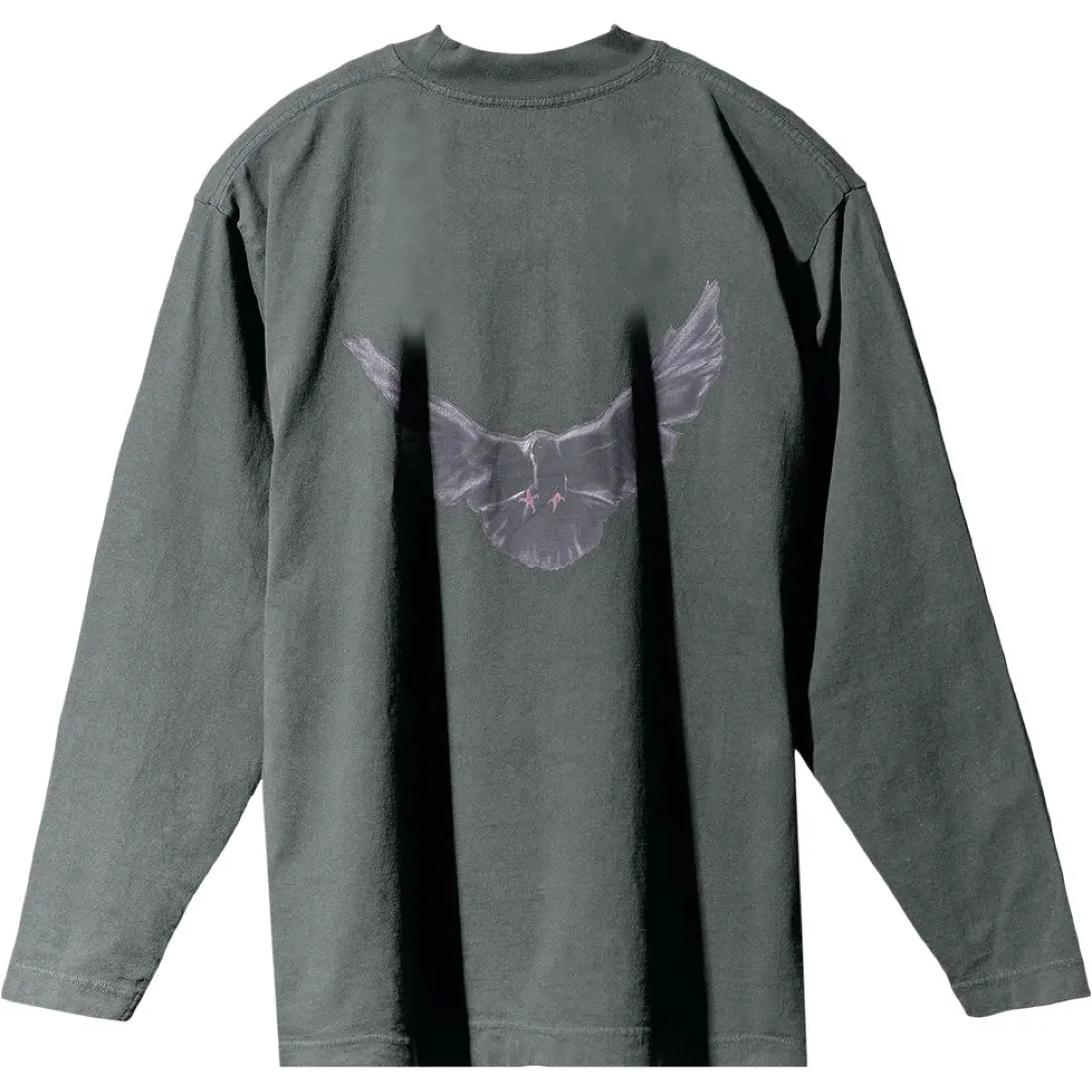 Лонгсливы YEEZY x GAP Yeezy Gap Engineered by Balenciaga Dove Long-Sleeve Tee "Dark Green" | Farsel