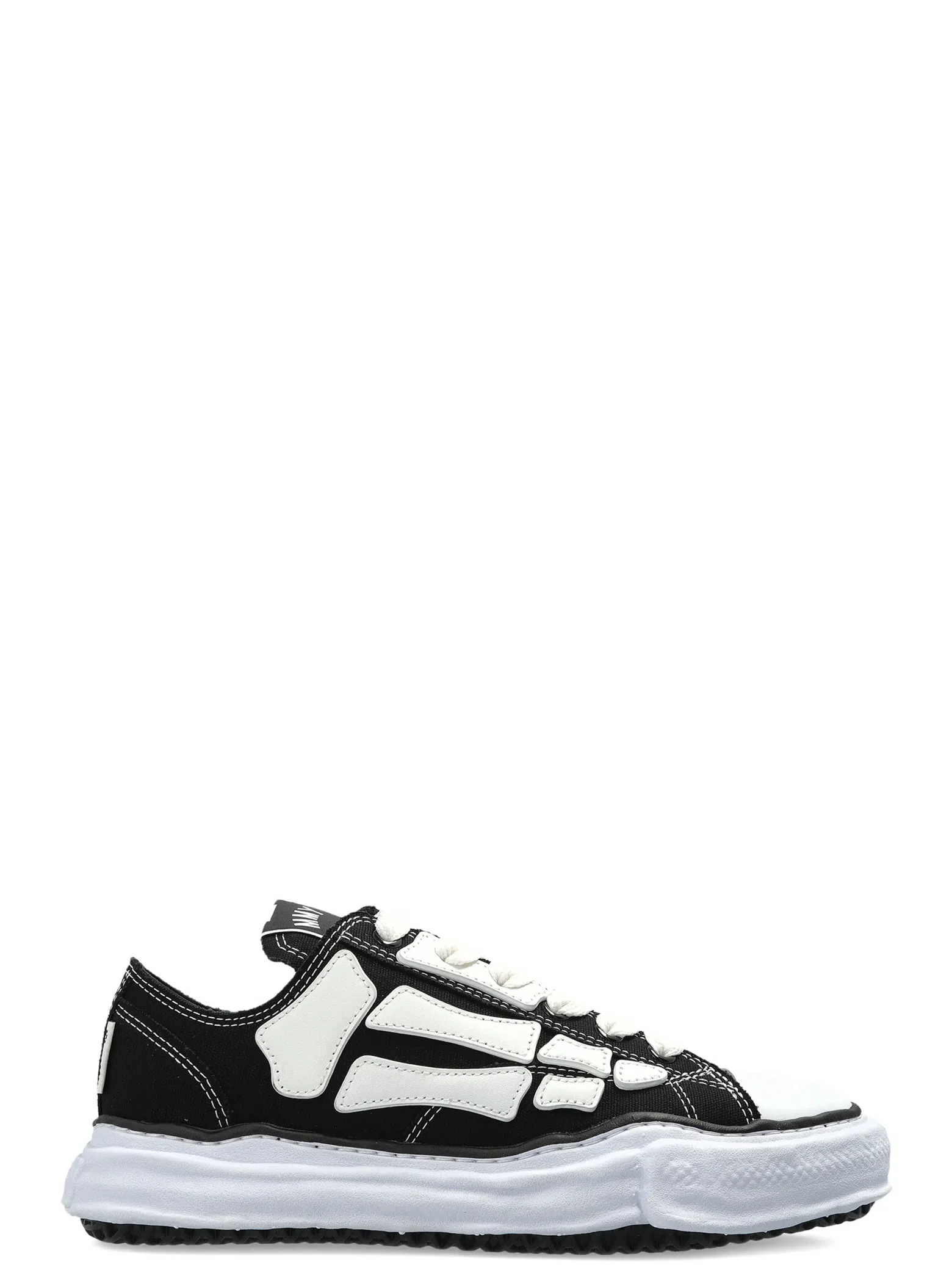 Кеды Maison MIHARA YASUHIRO AMIRI x Peterson OG Sole Canvas Low "Bones / Black" | Farsel