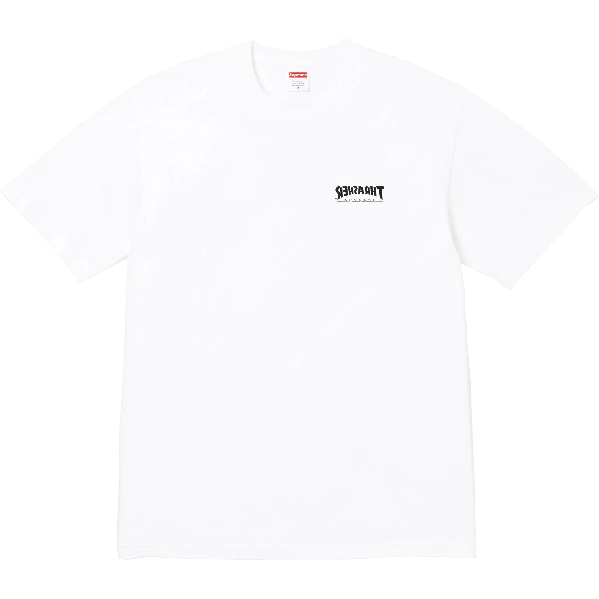  Supreme FW24 Thrasher Cross Tee "White" | Farsel