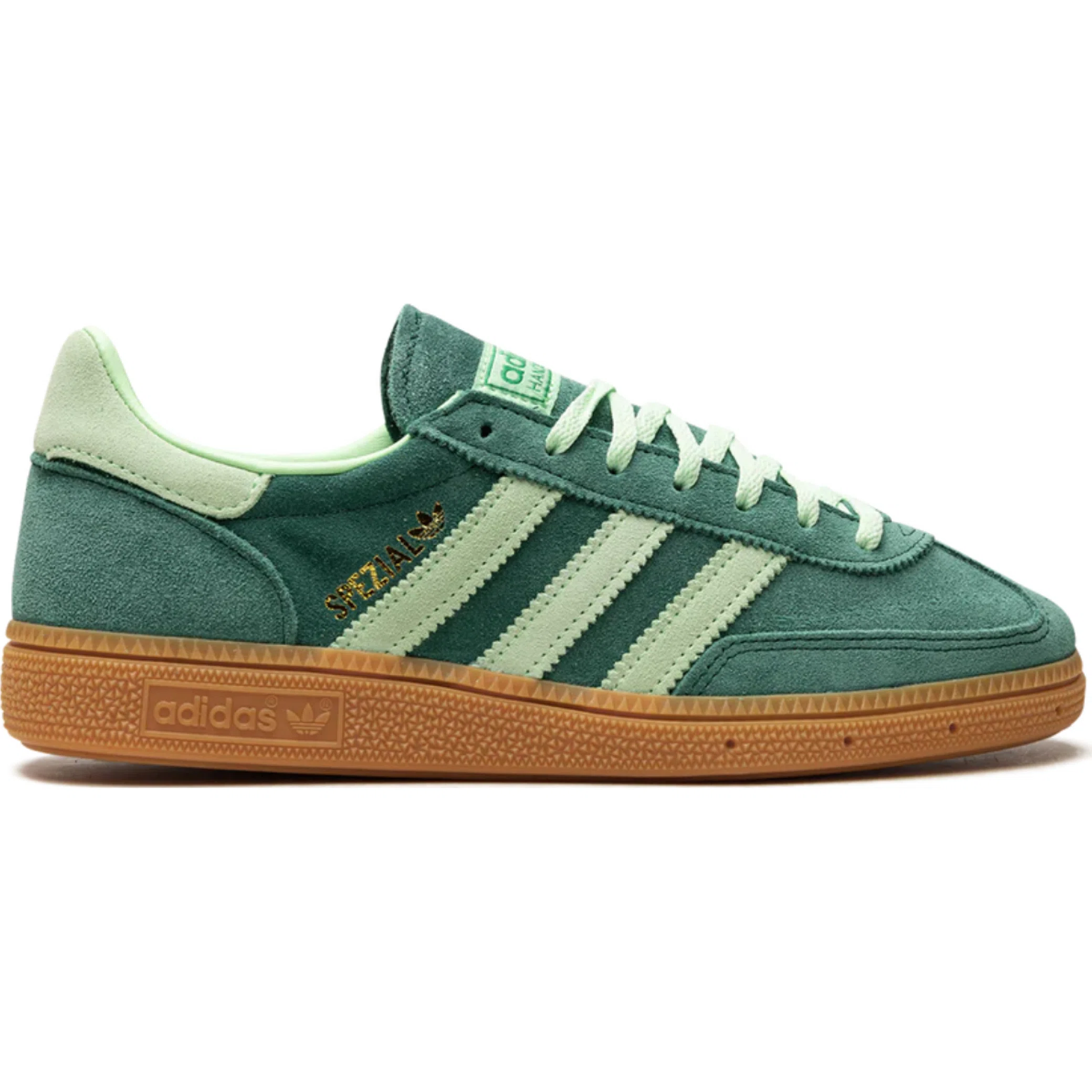  Adidas Handball Spezial WMNS "Collegiate Green Semi Green Spark" | Farsel