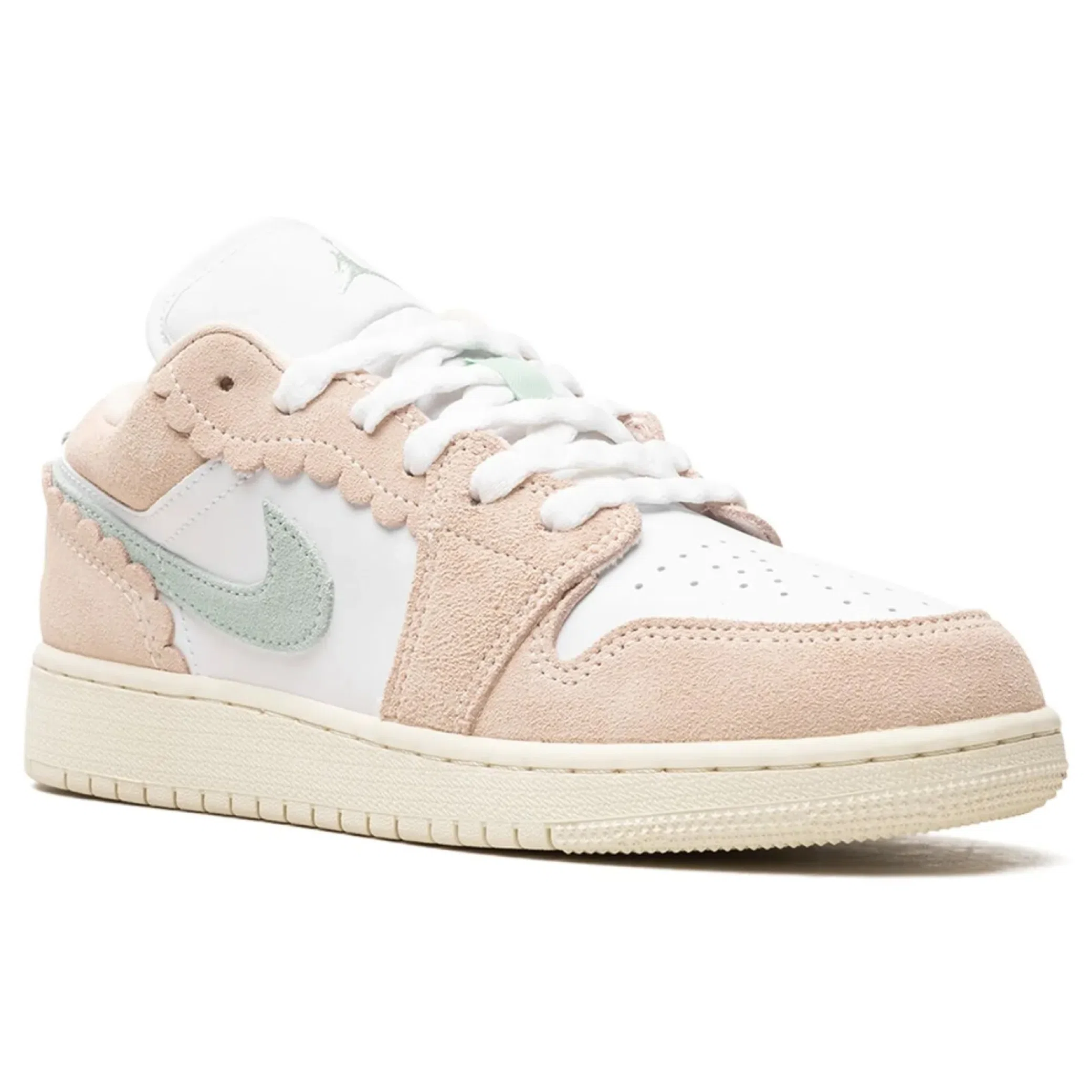 Кроссовки Nike Air Jordan 1 Low SE GS "Scalloped Edge Guava Ice" | Farsel
